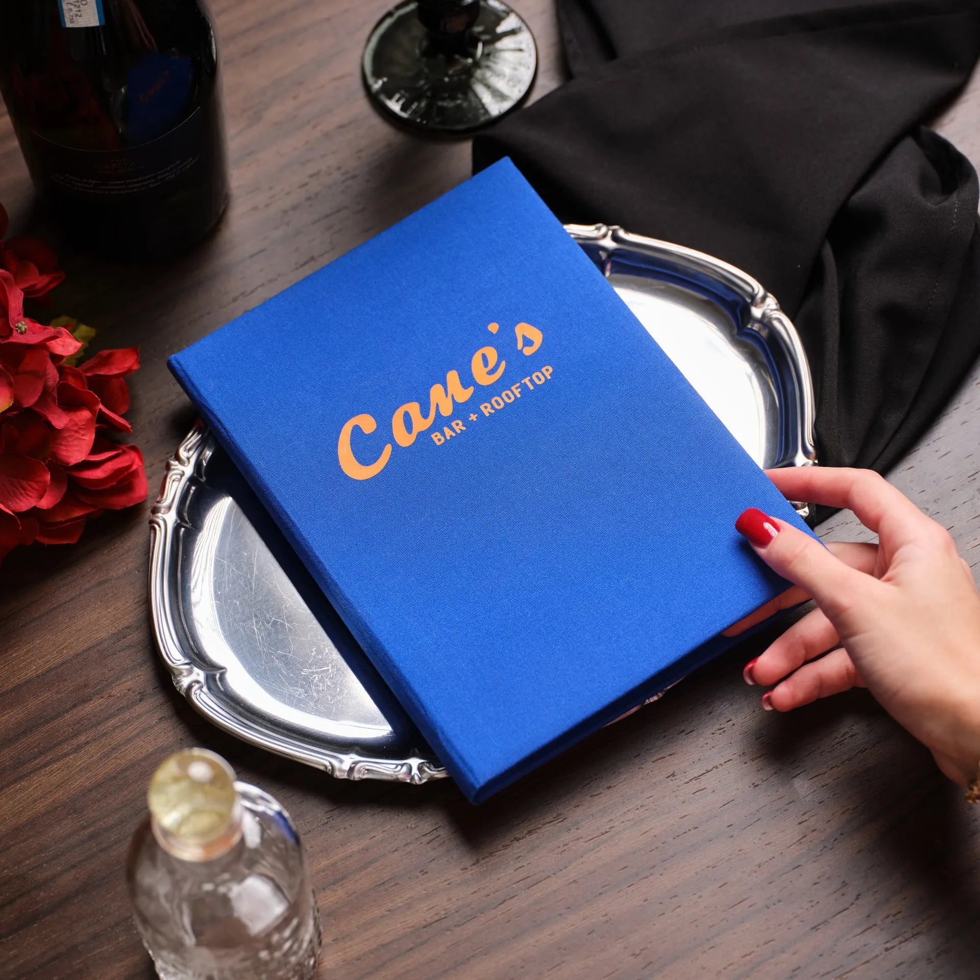 Fabric Menu Folder (TM03A5) - inkohoreca - shop