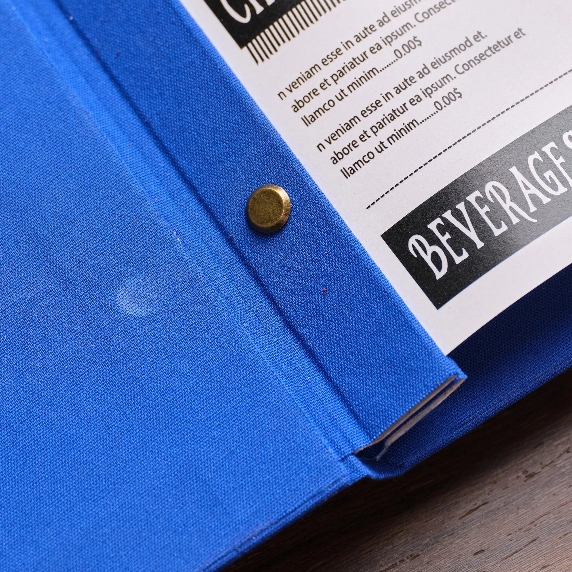 Fabric Menu Folder (TM03A5) - inkohoreca - shop