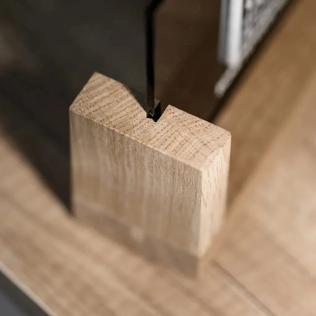Acrylic QR Menu Display with Wooden Stand (QW05) - inkohoreca - shop
