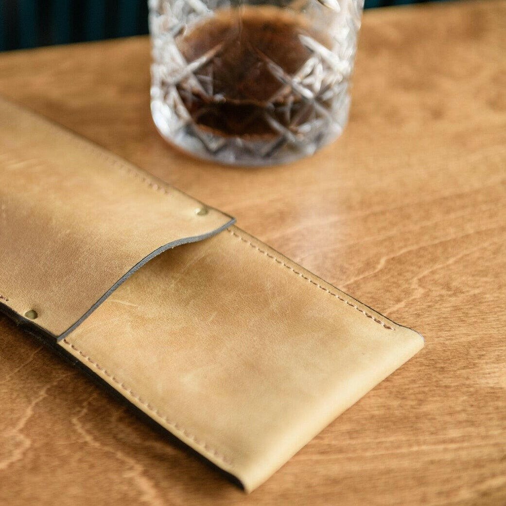 Crazy Horse Leather Cutlery Holder (LC04) - inkohoreca - shop