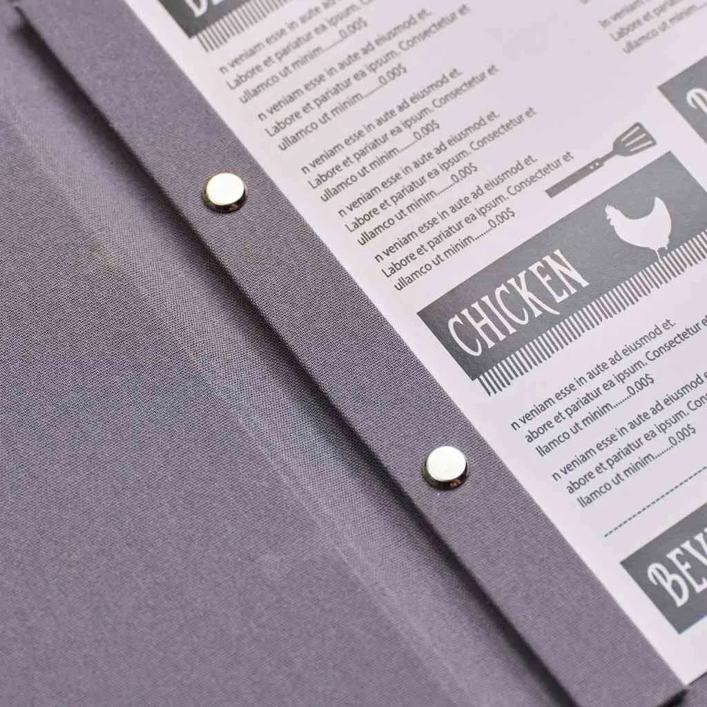 Fabric Menu Folder (TM02A5) - inkohoreca - shop