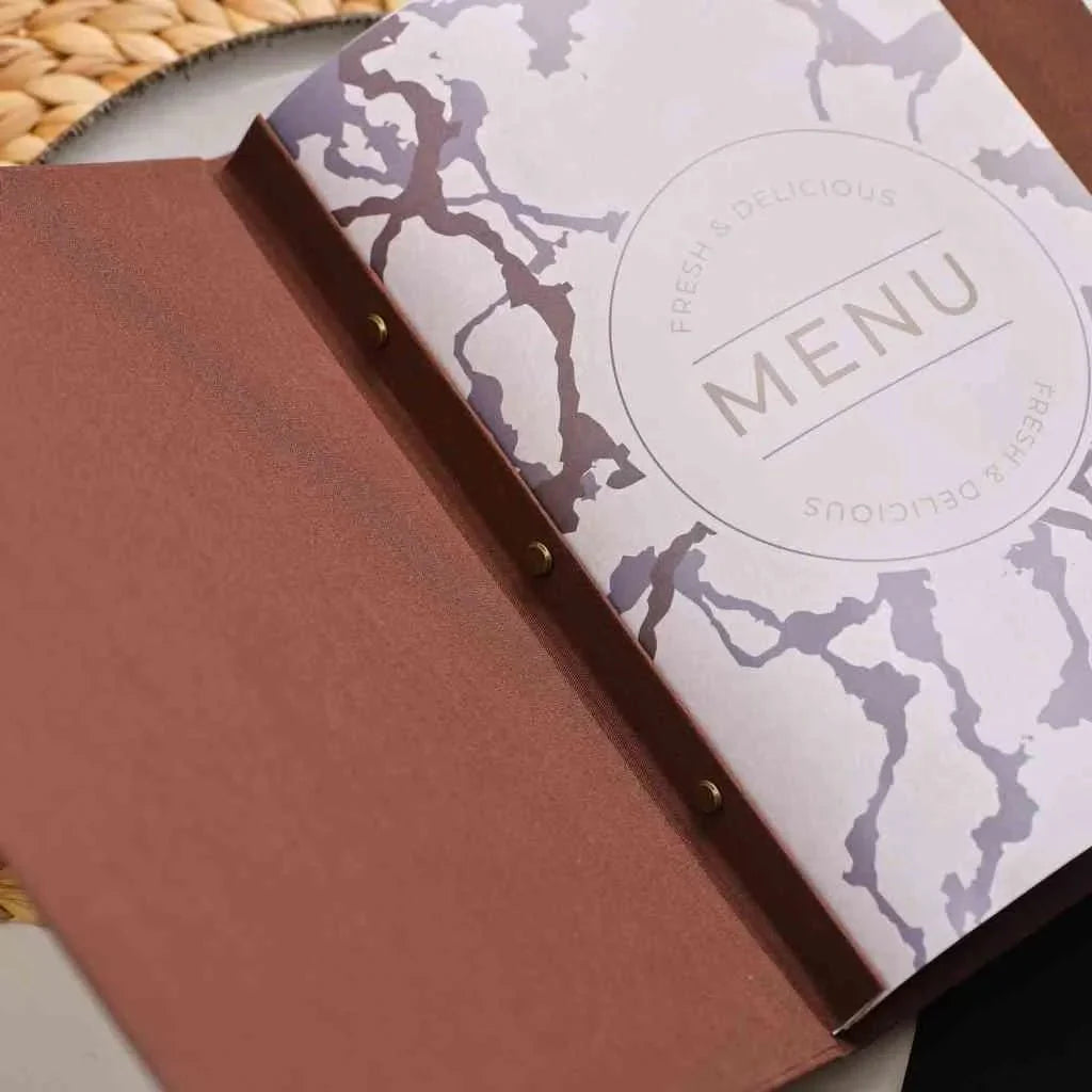 Fabric Menu Folder (TM03A4) - inkohoreca - shop