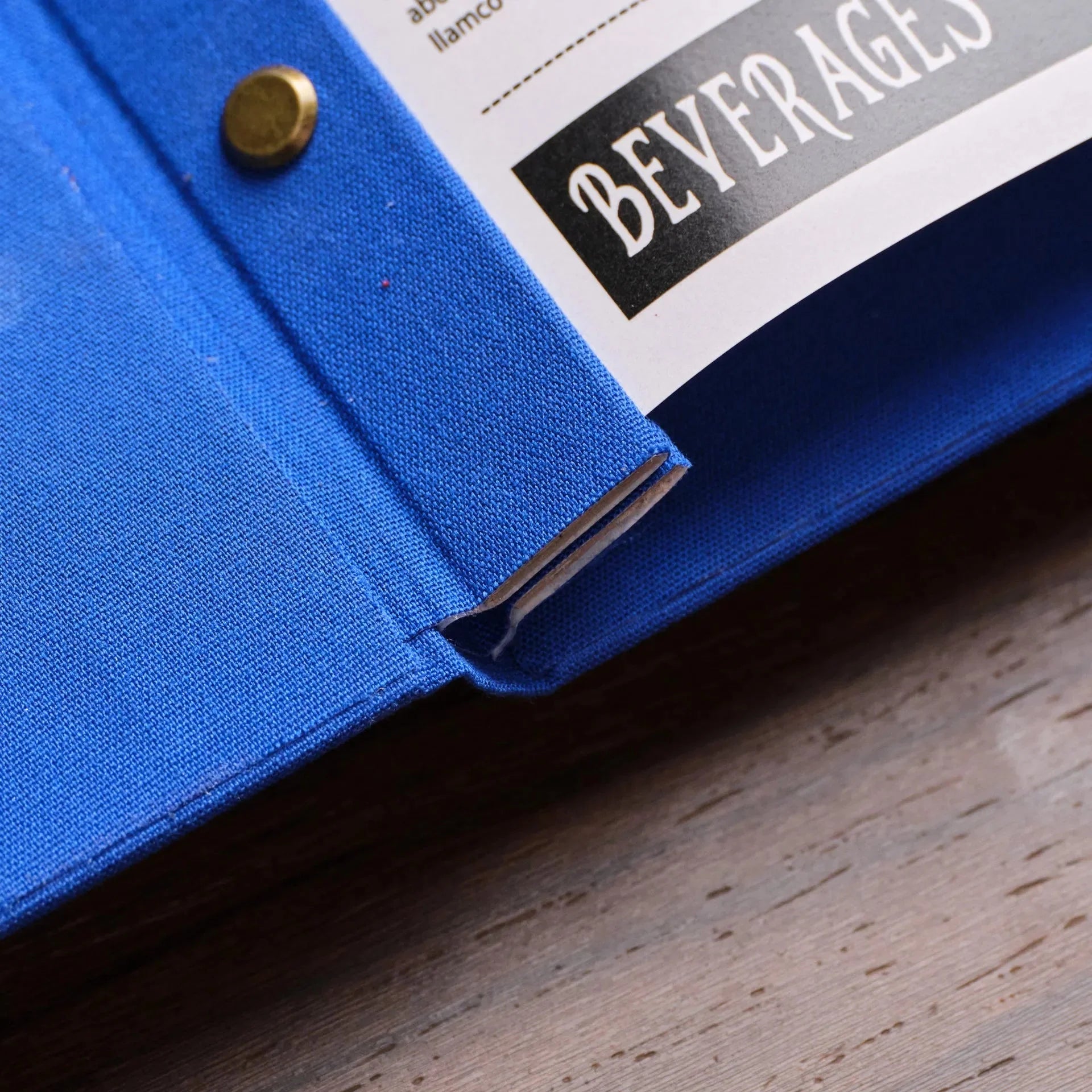Fabric Menu Folder (TM03A5) - inkohoreca - shop