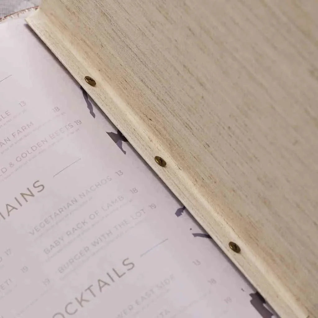 Fabric Menu Folder (TM13A4 - C) - inkohoreca - shop