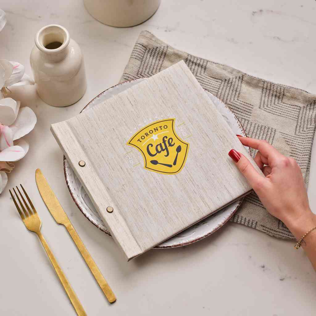 Fabric Menu Holder (TM11A10 - C) - inkohoreca - shop