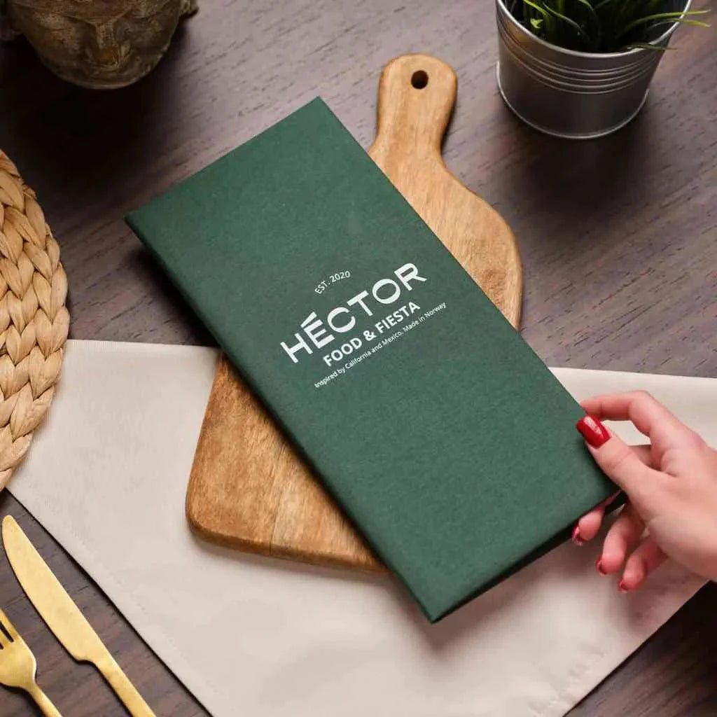 Fabric Restaurant Wine List Folder (TM02A6) - inkohoreca - shop