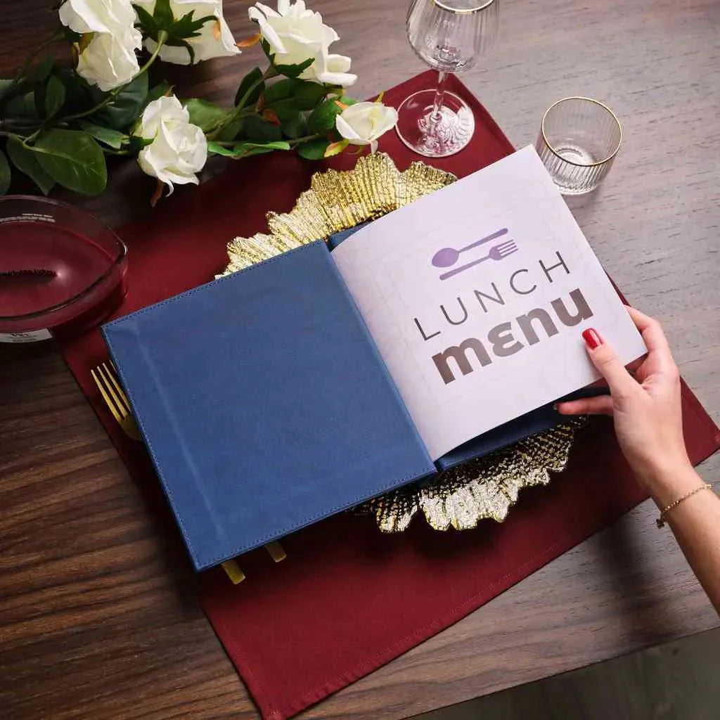 Faux Leather Menu Cover (FM11A10 - N) - inkohoreca - shop