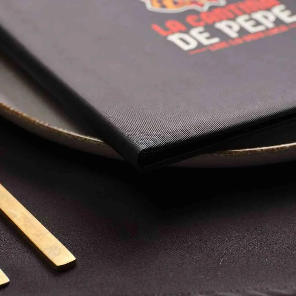 Faux Leather Menu Cover (FM12A10 - N) - inkohoreca - shop