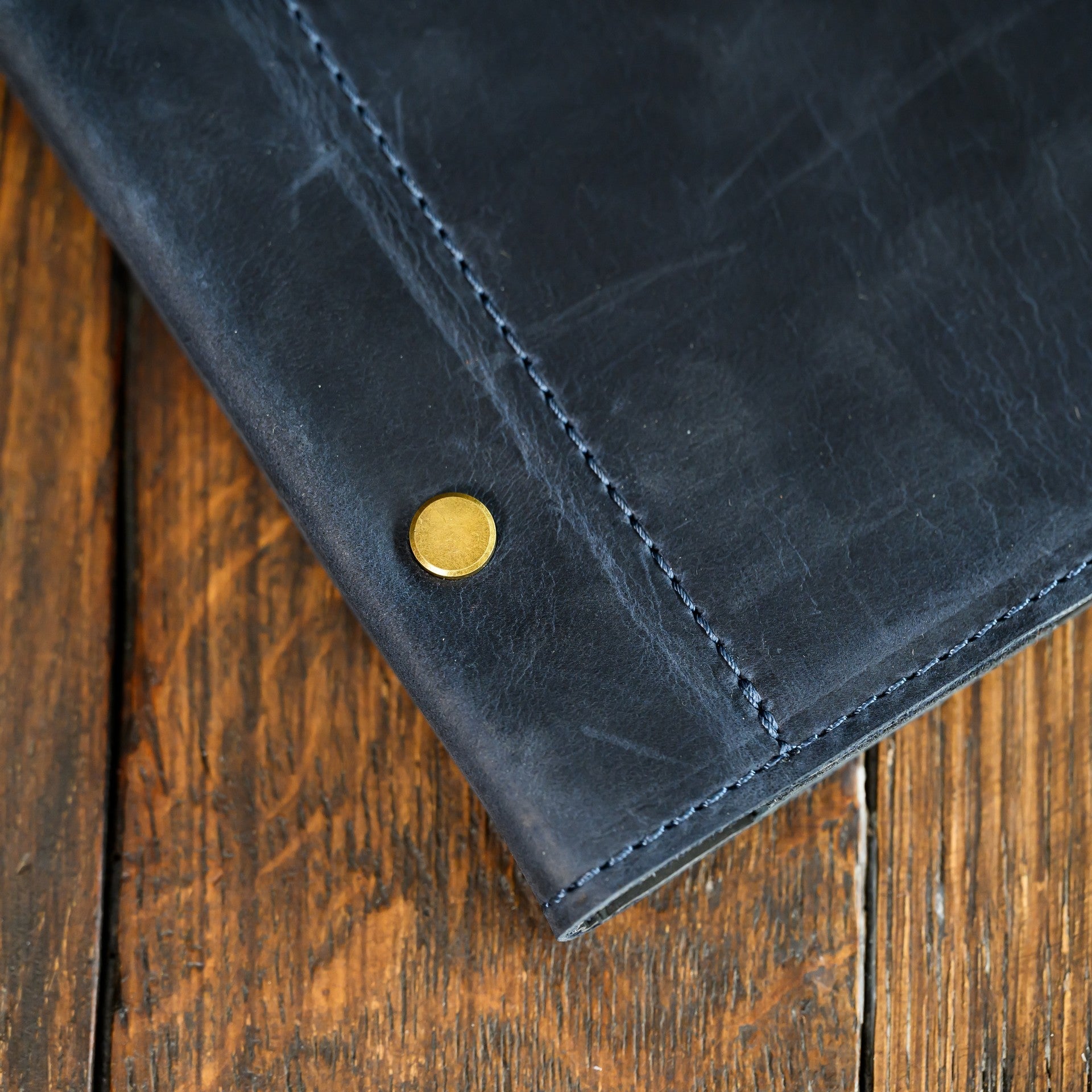 Hardcover Leather Menu Holder With Screws and Corner Fixings suitable for А4 Sheets (LM10A4) - inkohoreca - shop