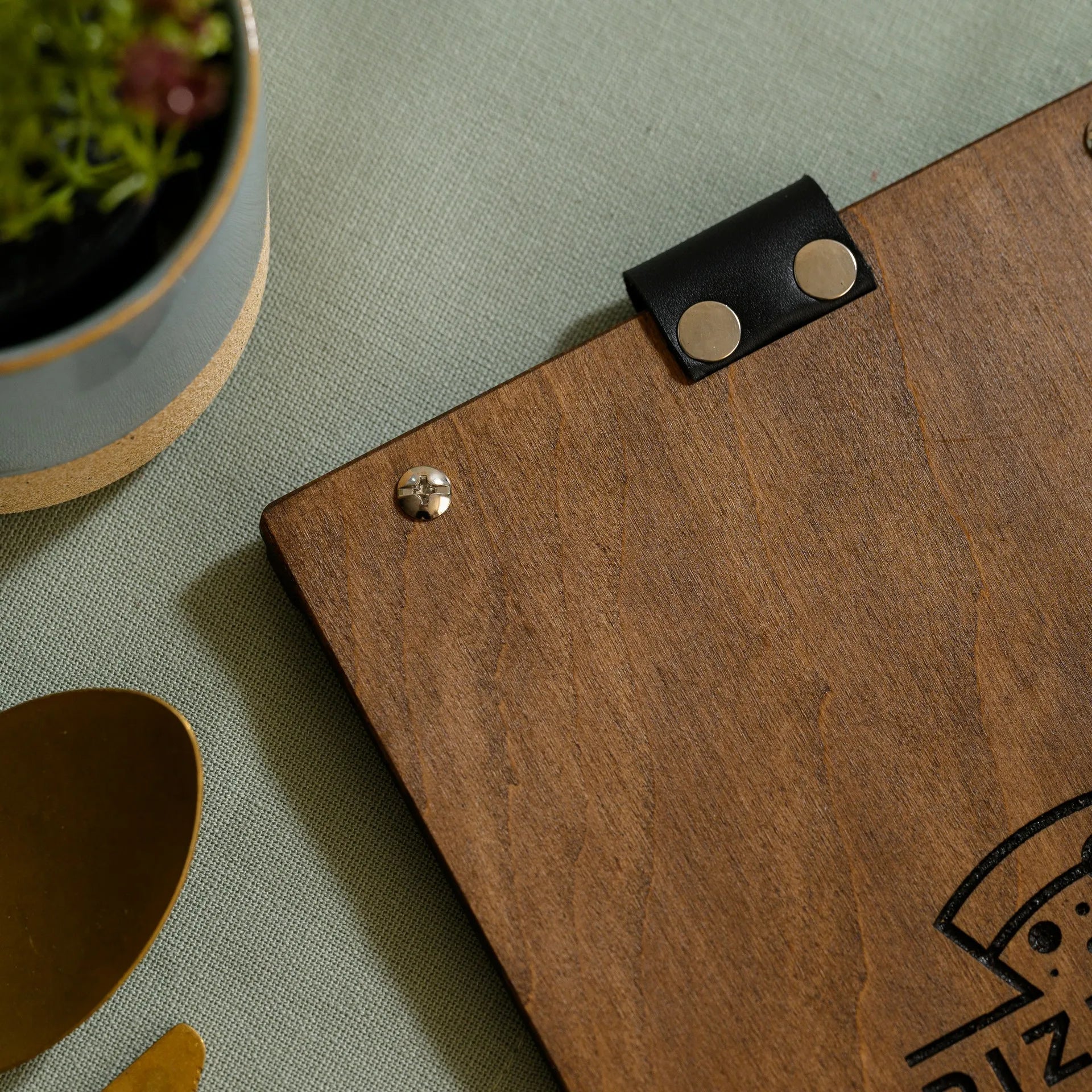 Hardcover Menu Board with Fixing Plank (PP12A5) - inkohoreca - shop