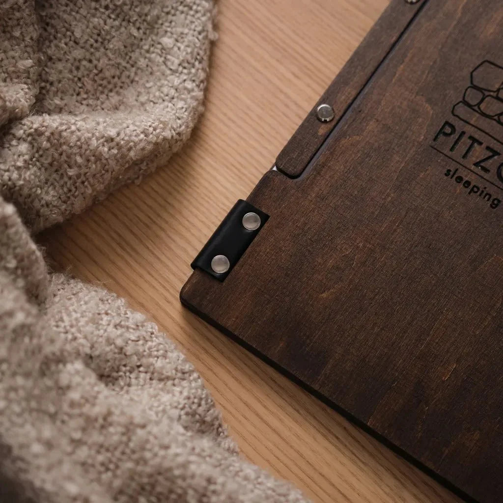 Hardcover Wooden Menu Holder (PM02A4) - inkohoreca - shop