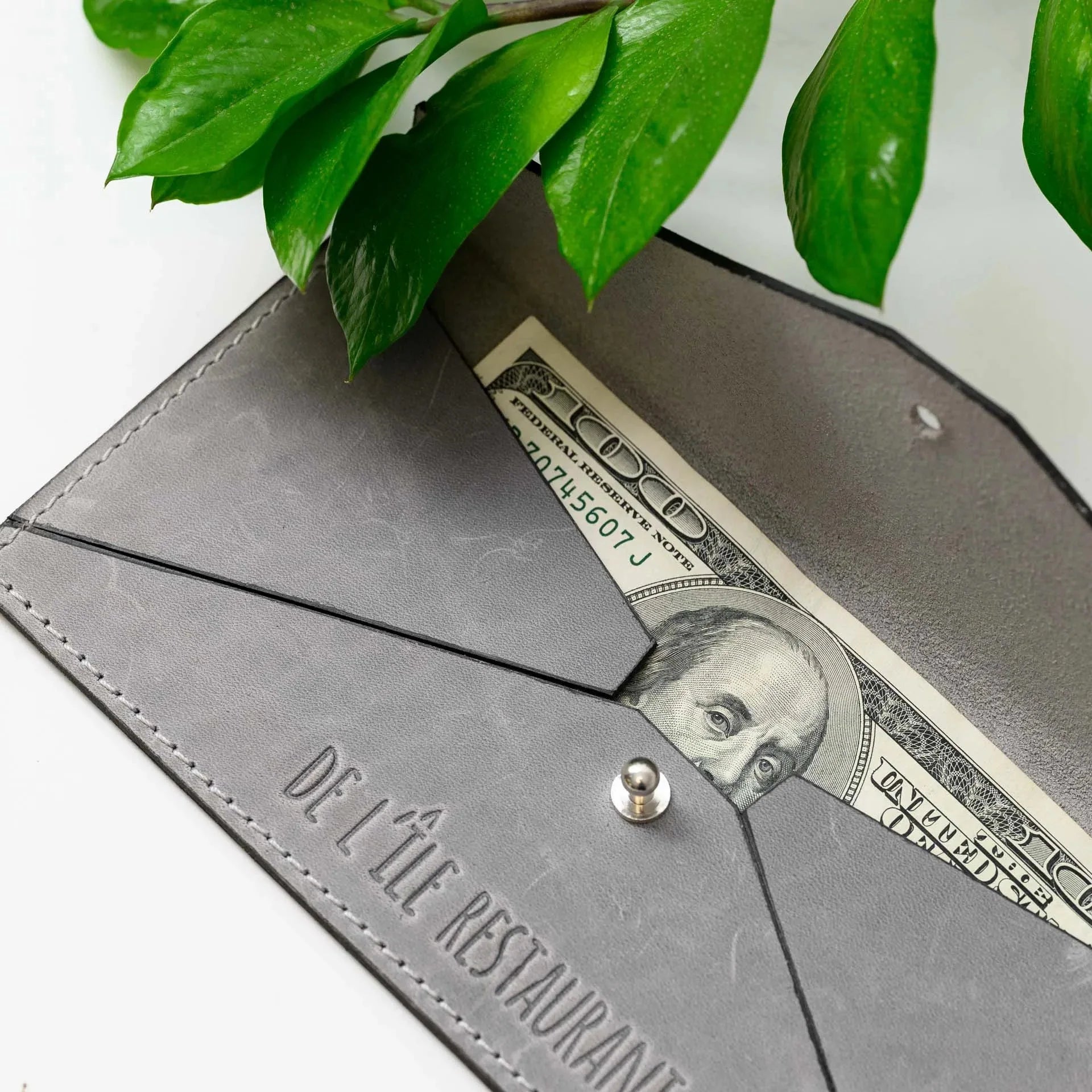Leather Bill Holder Envelope (LH14) - inkohoreca - shop