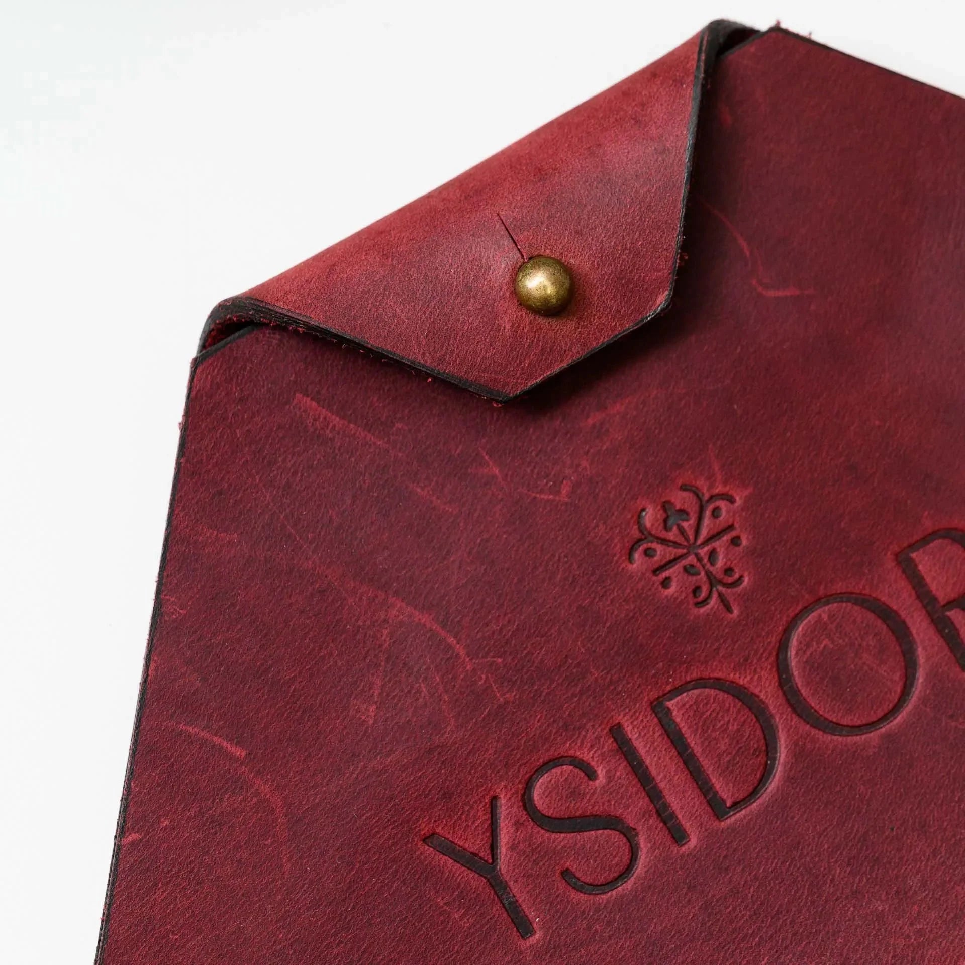 Leather Bill Holder Skew Envelope (LH13) - inkohoreca - shop