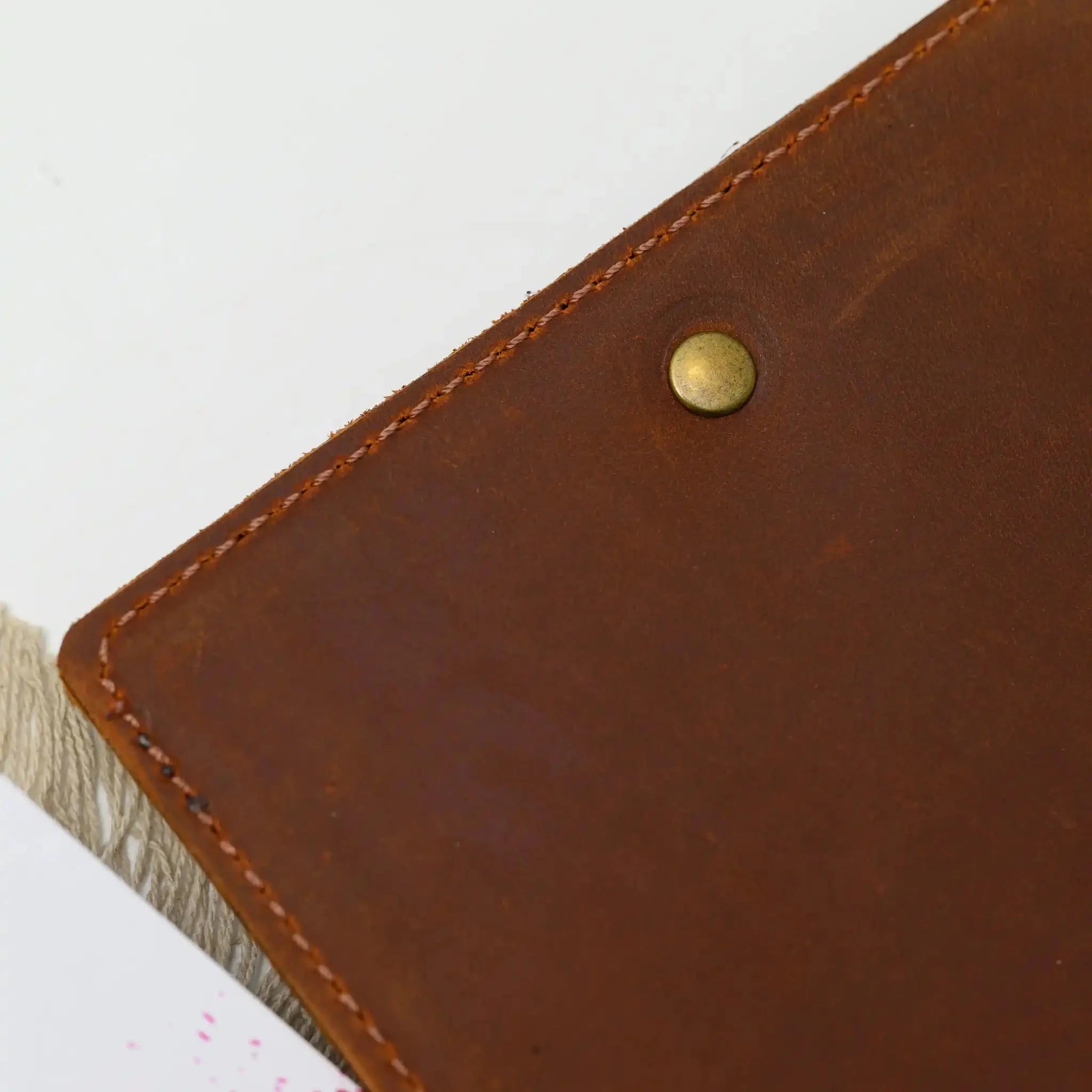 Leather Menu Board with Clip (LM14A4) - inkohoreca - shop