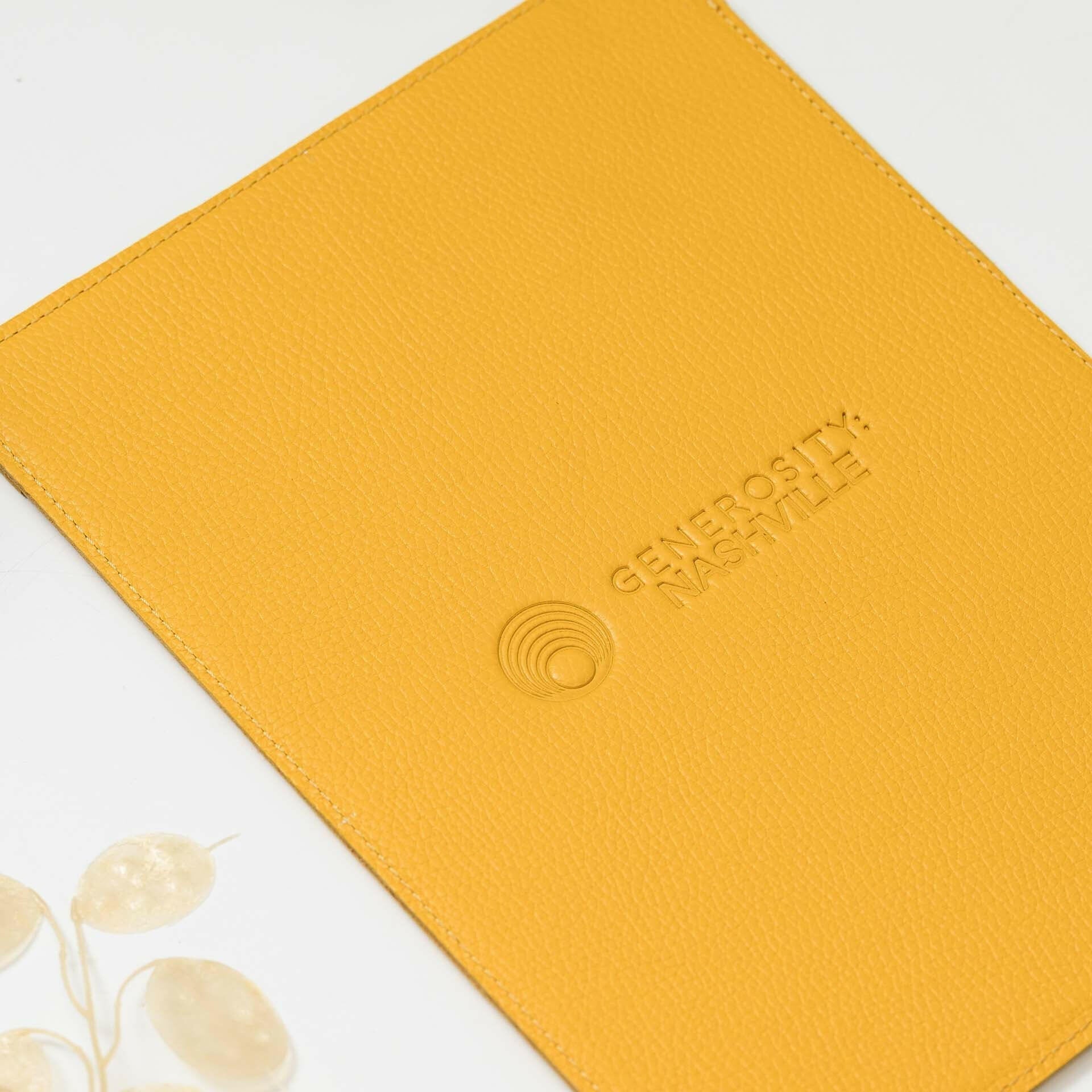 Leather Menu Clipboard with Corner Fixings and Black Coloured Back - inkohoreca - shop