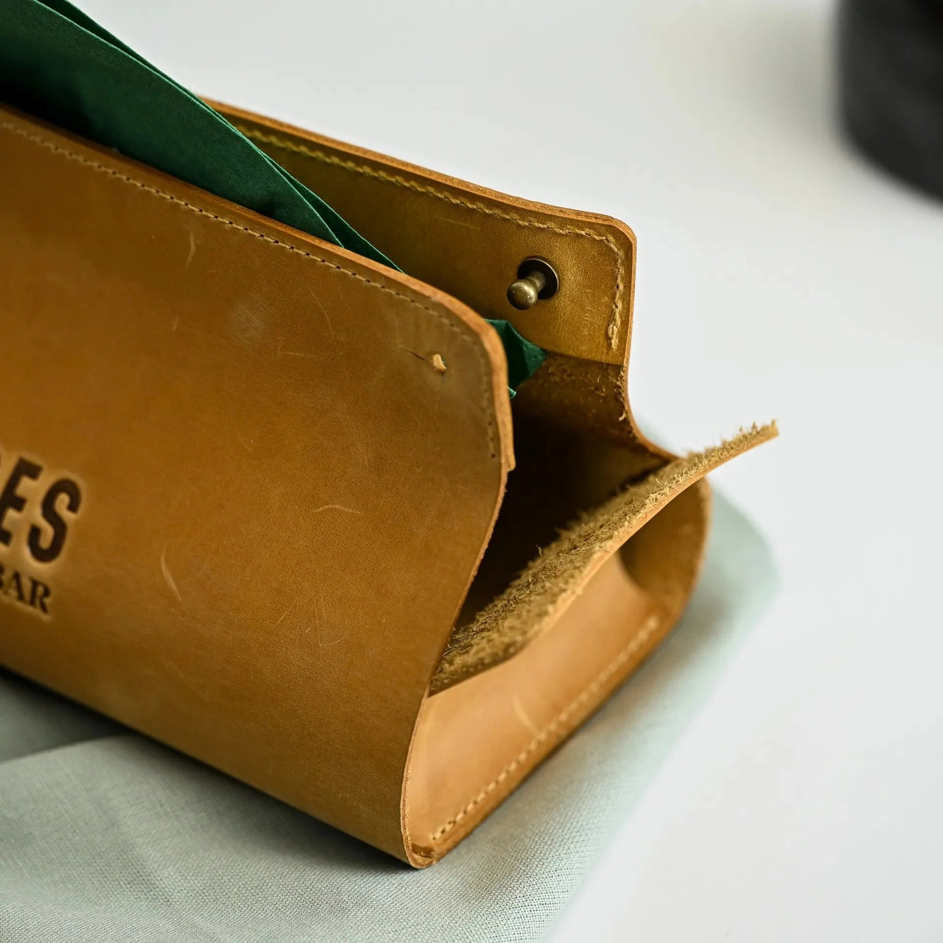 Leather Napkin Holder (LNH02) - inkohoreca - shop