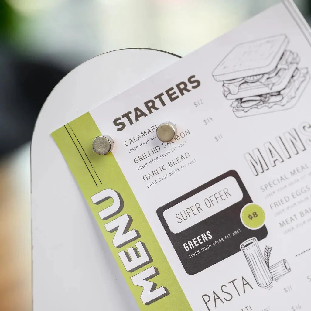Magnetic Tabletop Stand Menu Holder (TT498A6) - inkohoreca - shop