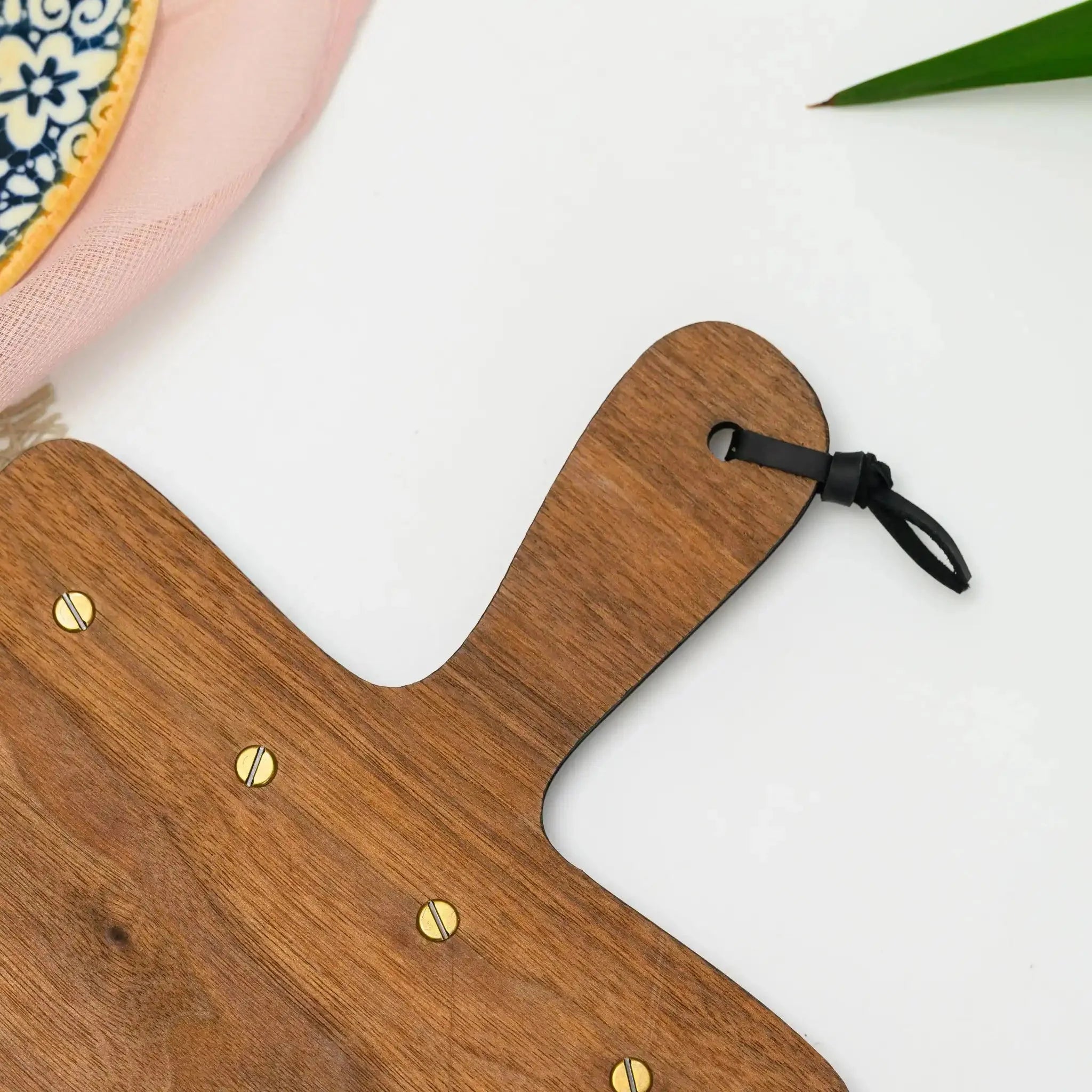 Menu Board from Plywood Veneered by American Walnut (P30A2) - inkohoreca - shop