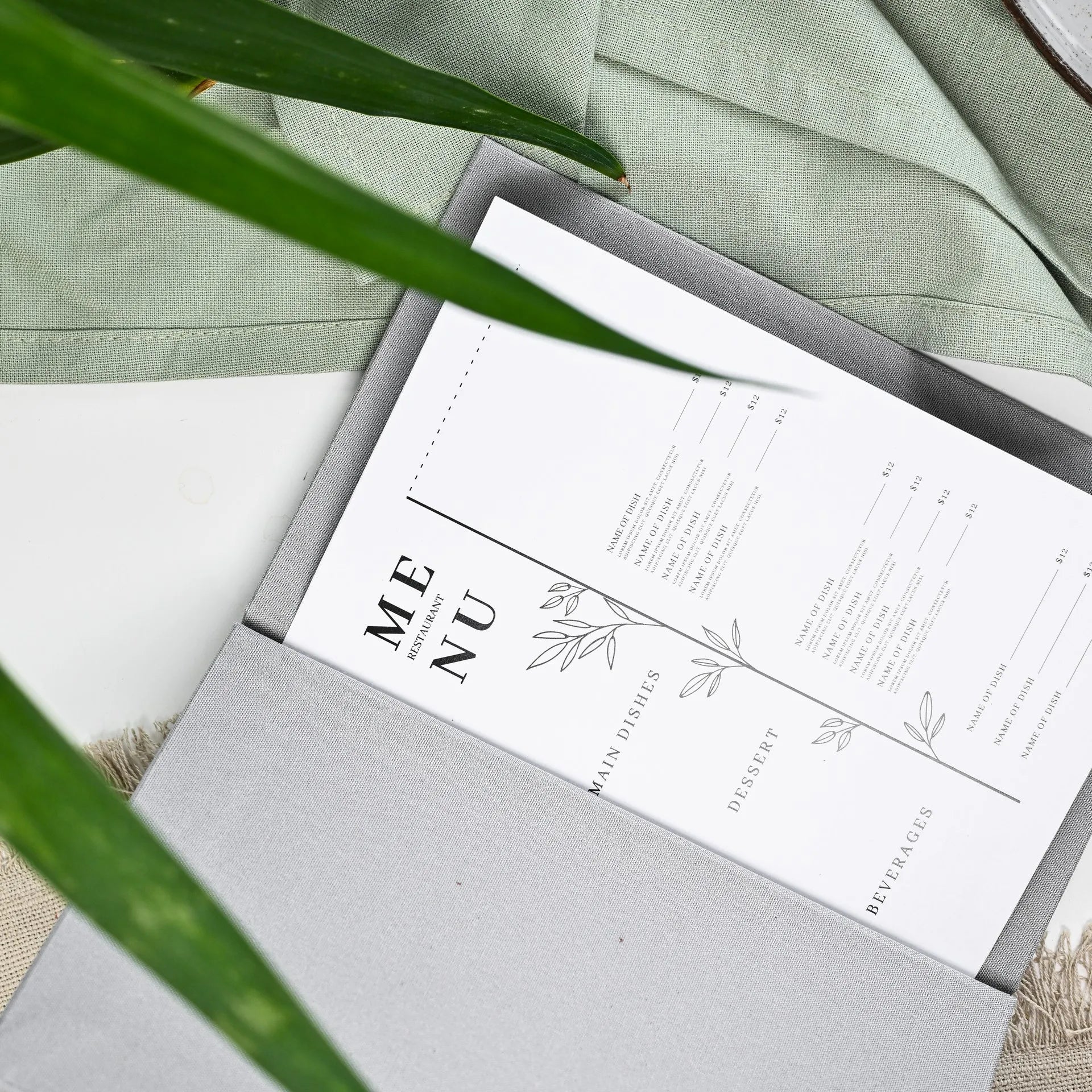 Menu List Holder (TM01A5) - inkohoreca - shop