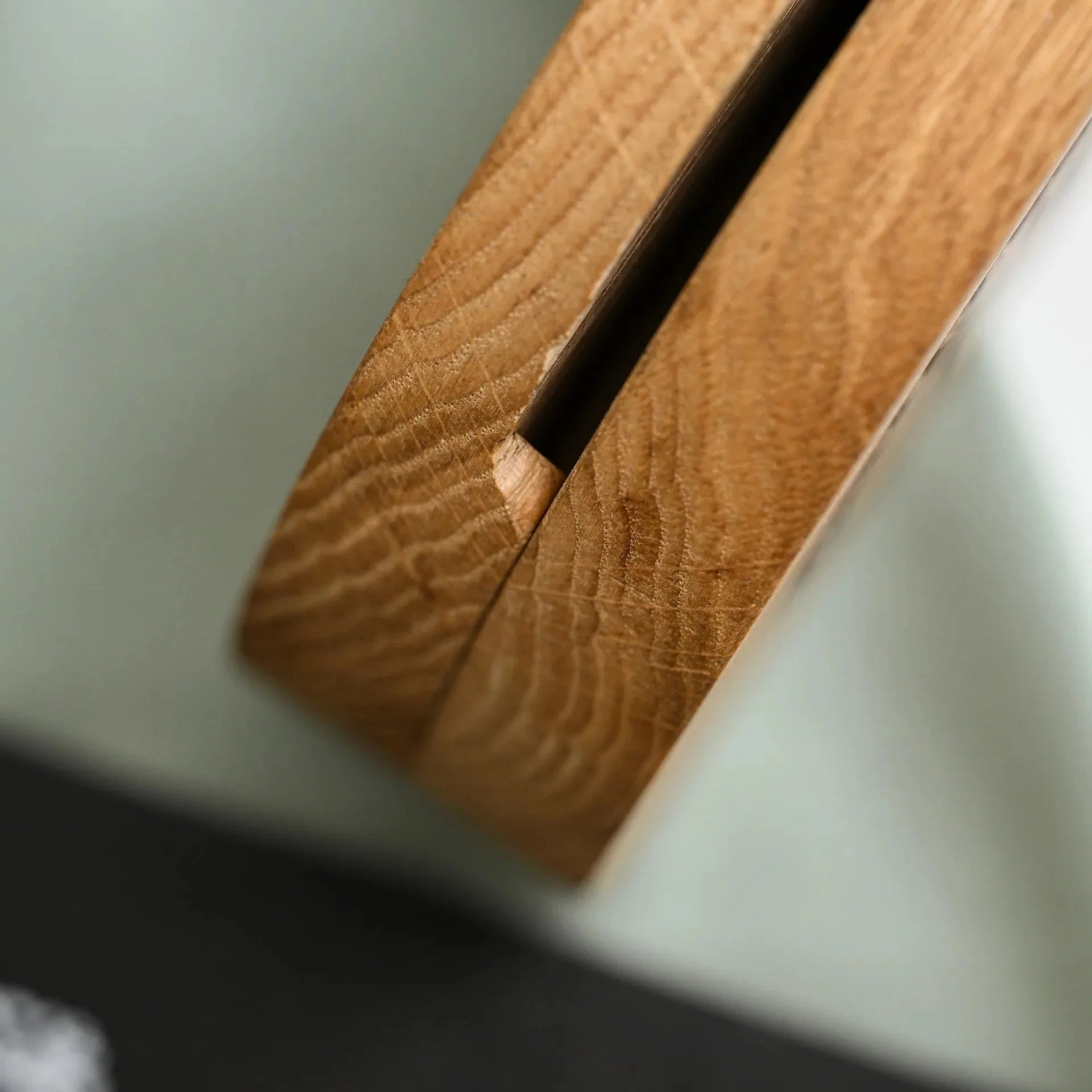 NFC Tag and QR Code Sign at Wooden Stand (NW03) - inkohoreca - shop