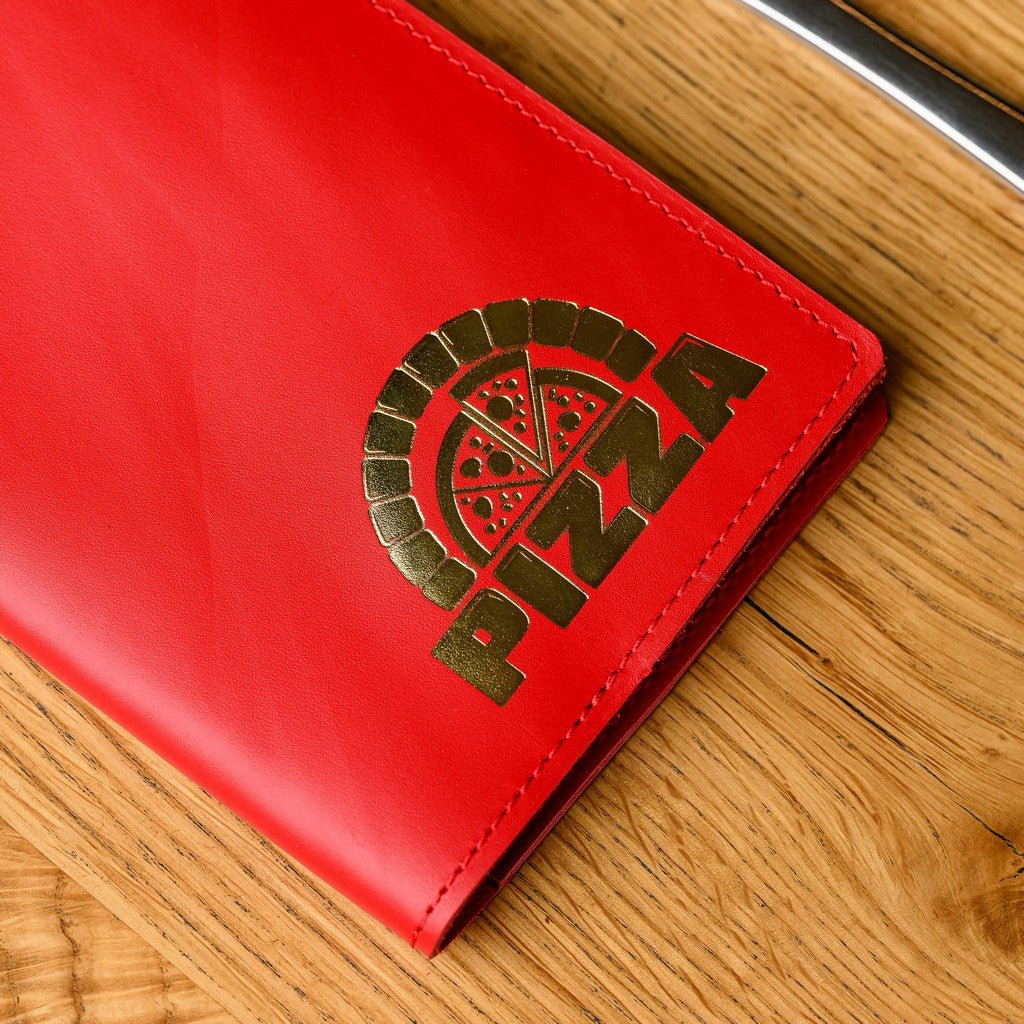 Premium-quality Capri leather notebook for waiters, offering durability, style, and functionality for organizing orders and daily tasks.