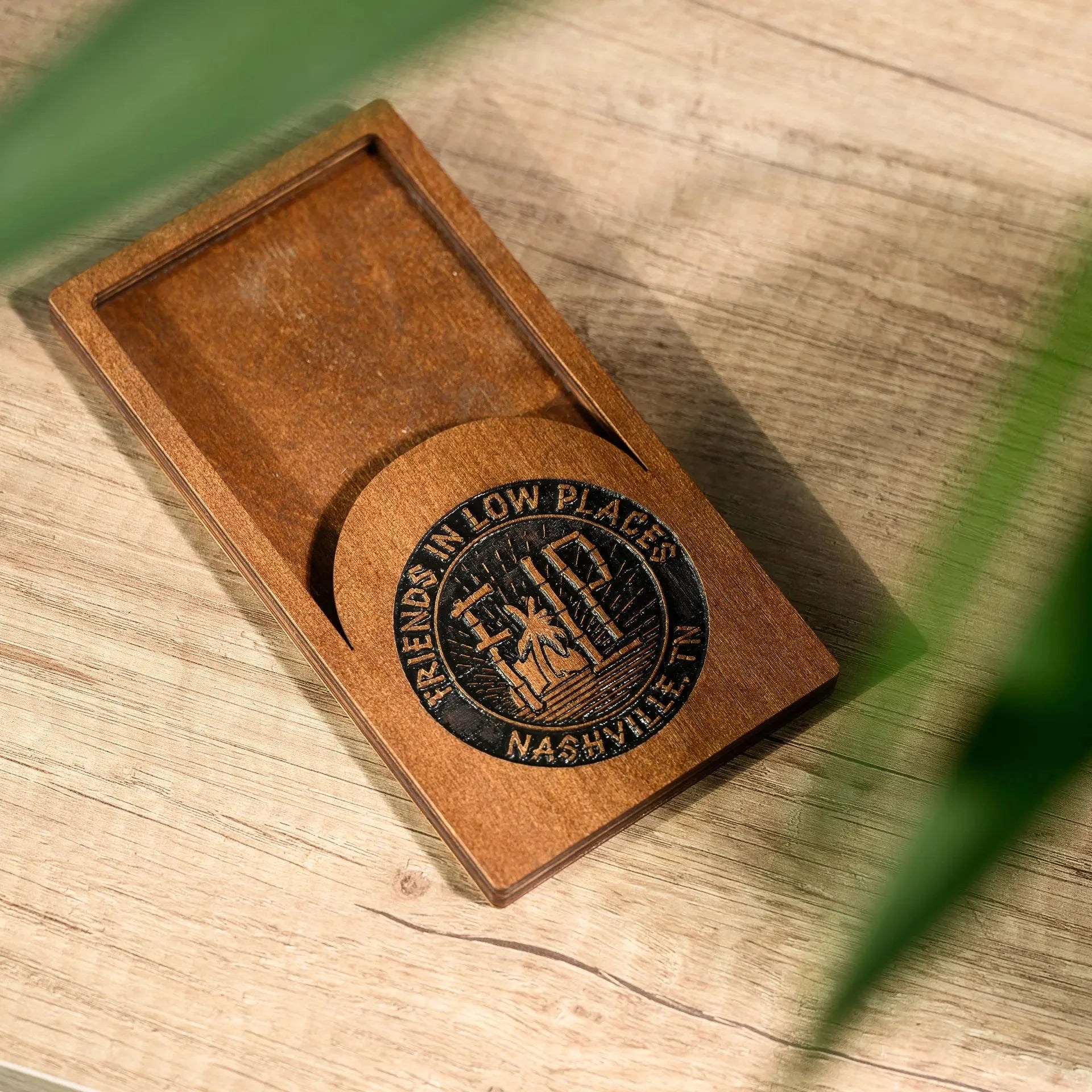 Plywood Envelope Bill Holder with a limiter in the lower part (R207) - inkohoreca - shop
