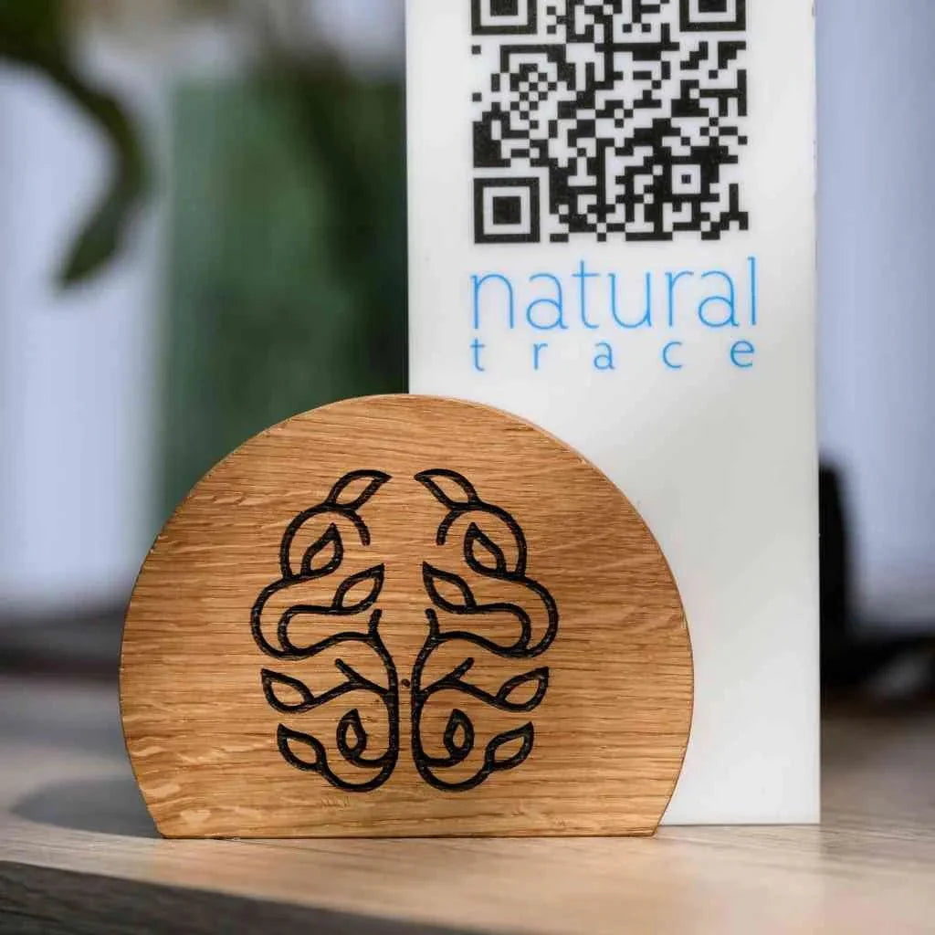 QR Menu Sign on Acrylic Table Stand (QW02) - inkohoreca - shop