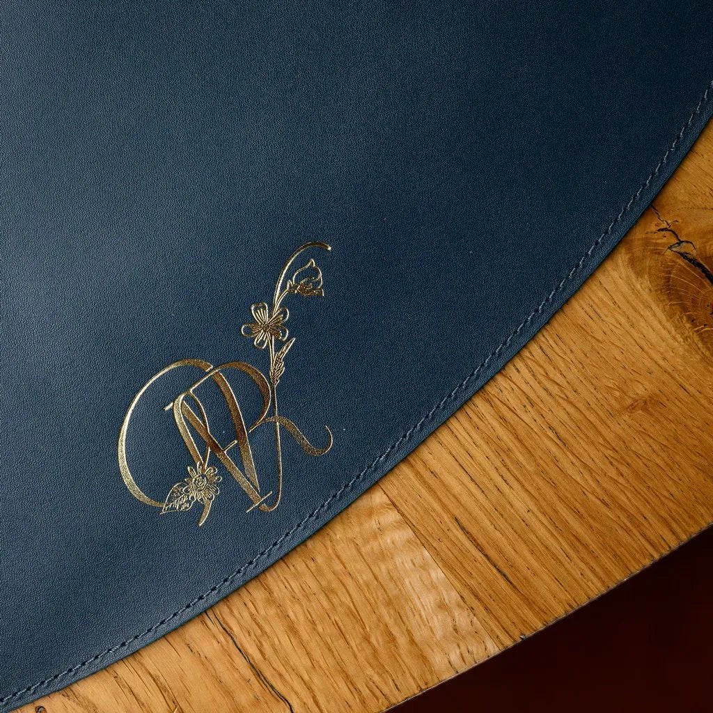 Genuine leather placemats are perfect for your dining area