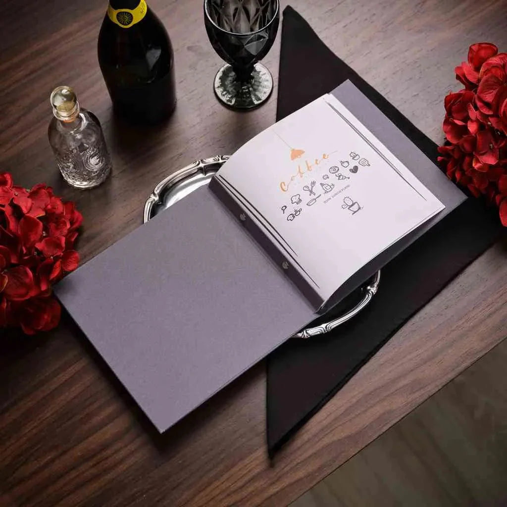 Textile Menu Holder (TM03A10) - inkohoreca - shop