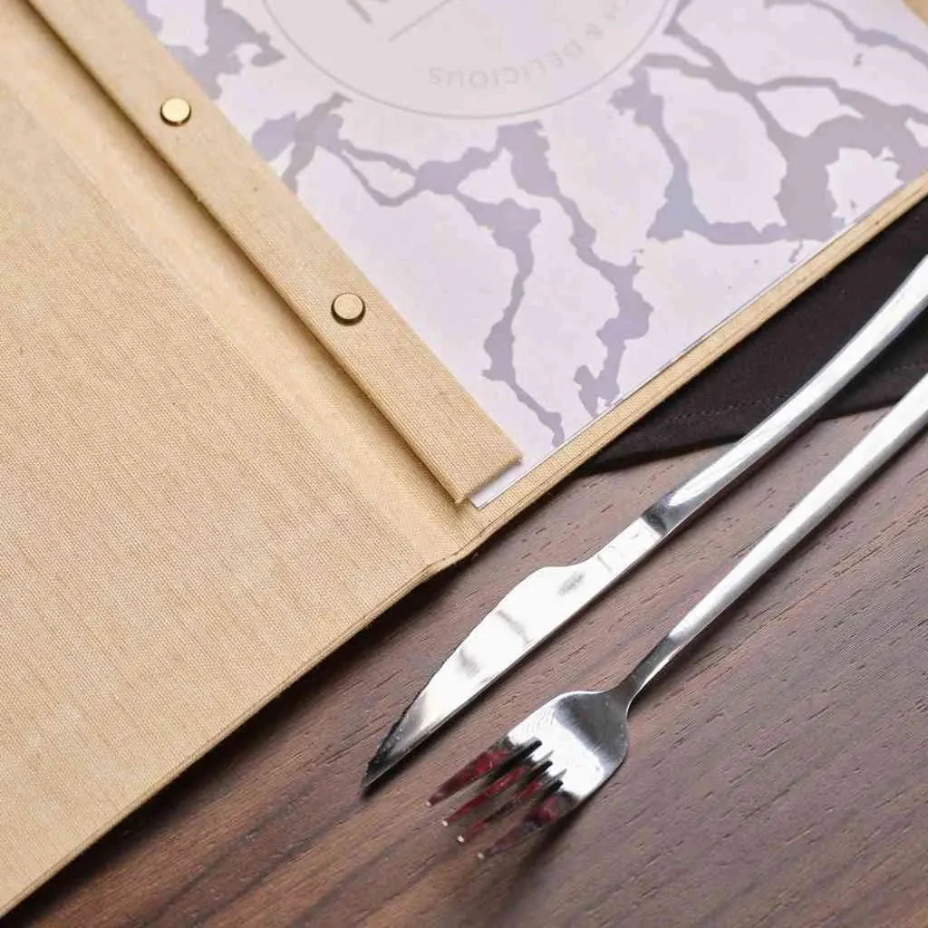 Textile Menu Holder (TM12A4 - C) - inkohoreca - shop