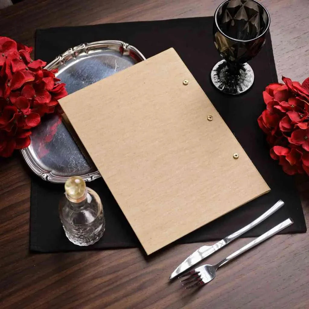 Textile Menu Holder (TM12A4 - C) - inkohoreca - shop