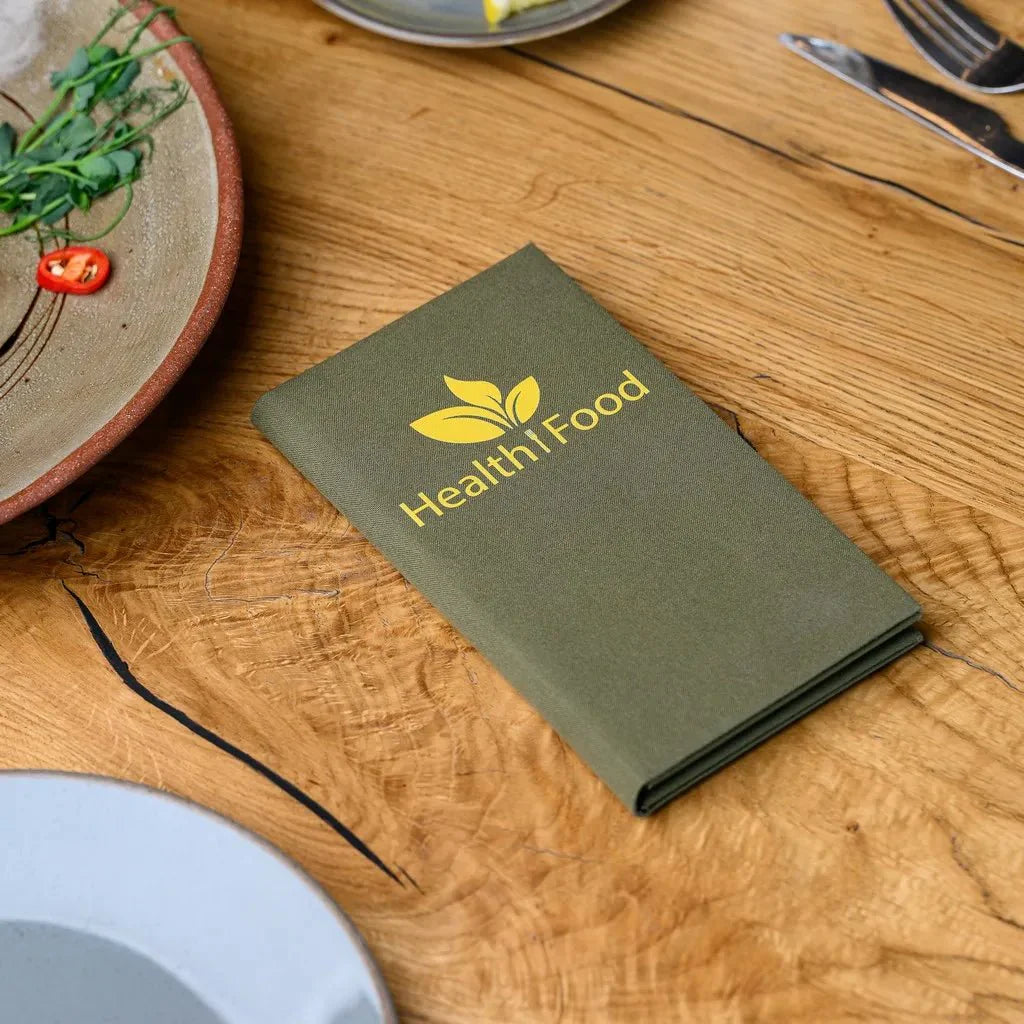 Textile Notebook for Waiters, designed for durability and practicality. Ideal for taking orders, keeping notes, and staying organized during busy shifts in restaurants and cafes.