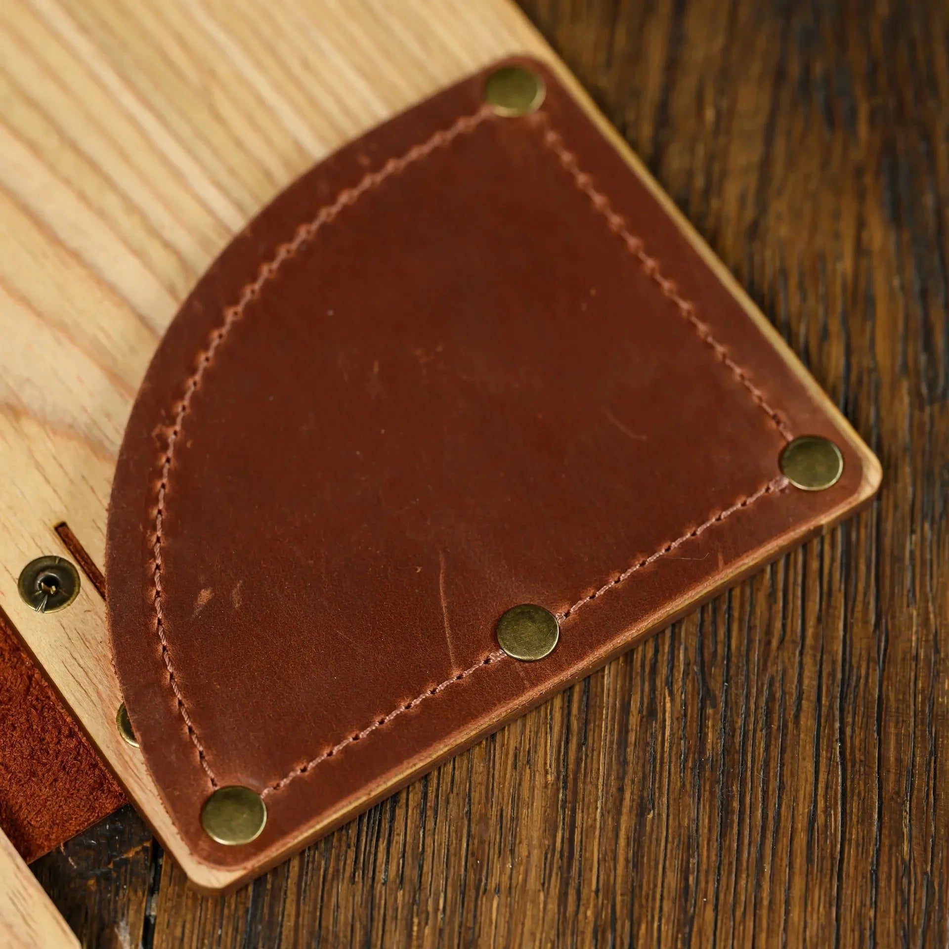 Veneered HDF Check Presenter in Light Oak Colour - inkohoreca - shop