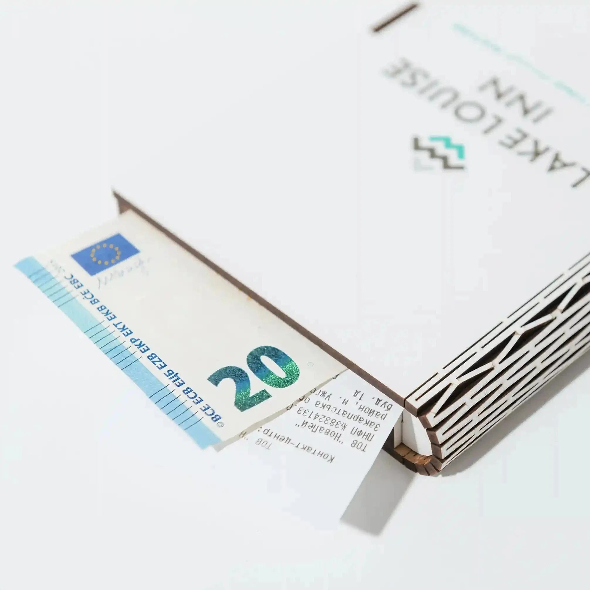 White colored Hardboard Bill Holder (R251V2) - inkohoreca - shop