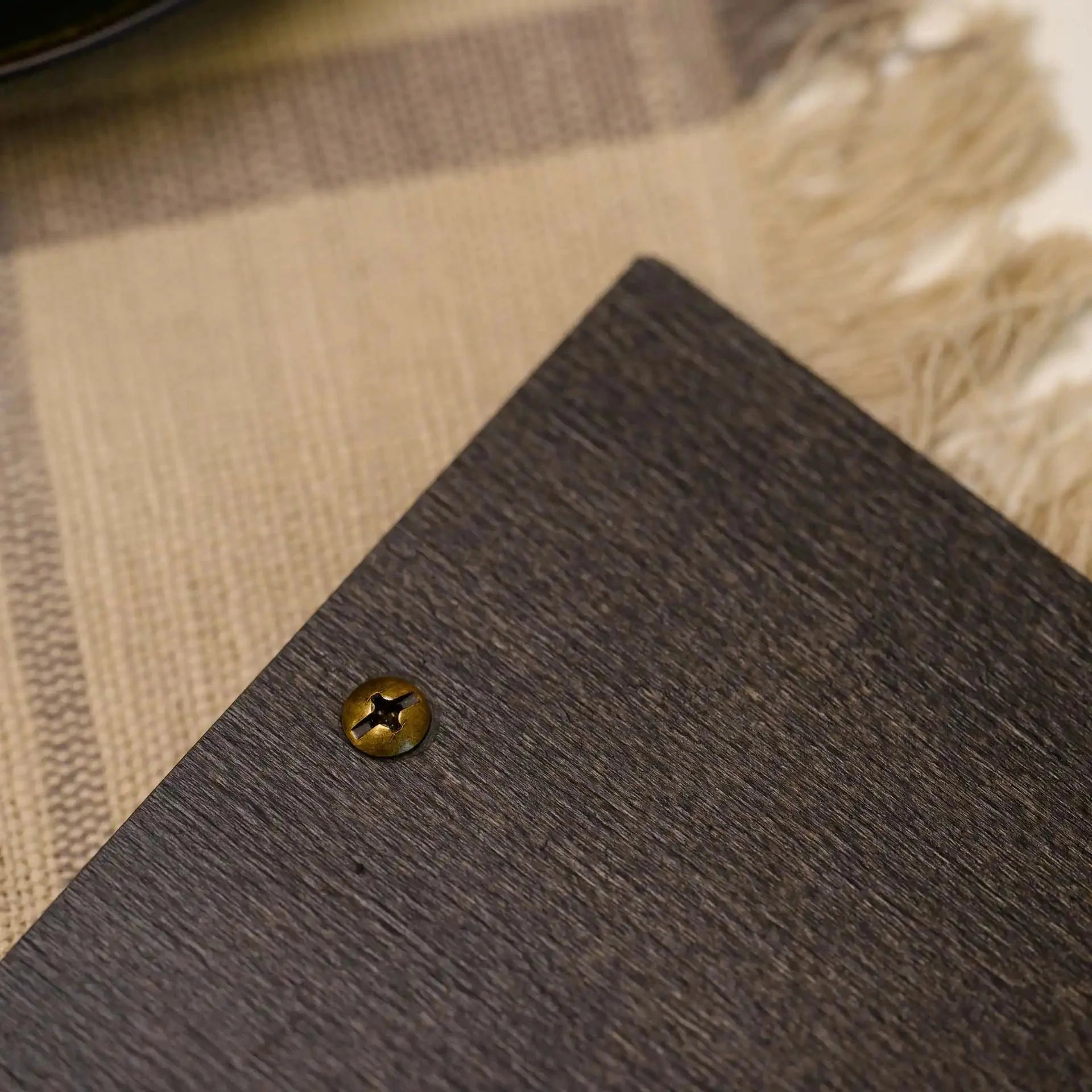 Wooden Menu Board with Crazy Horse Leather Cover (P01A5) - inkohoreca - shop