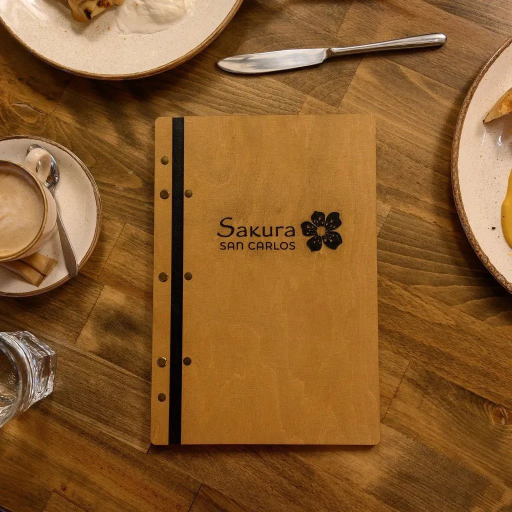 Practical restaurant menu sleeves for frequent updates.