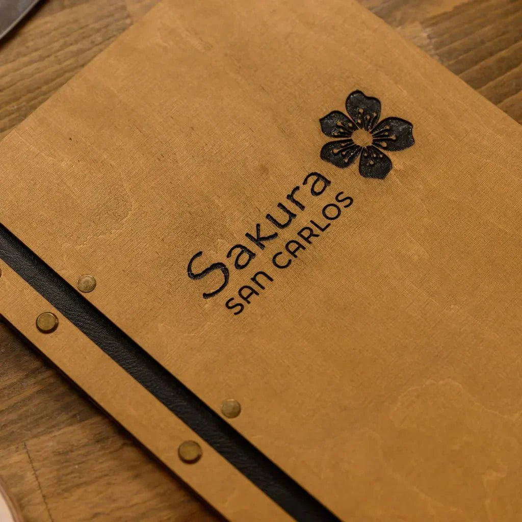 Functional menu folders for restaurants for easy access.