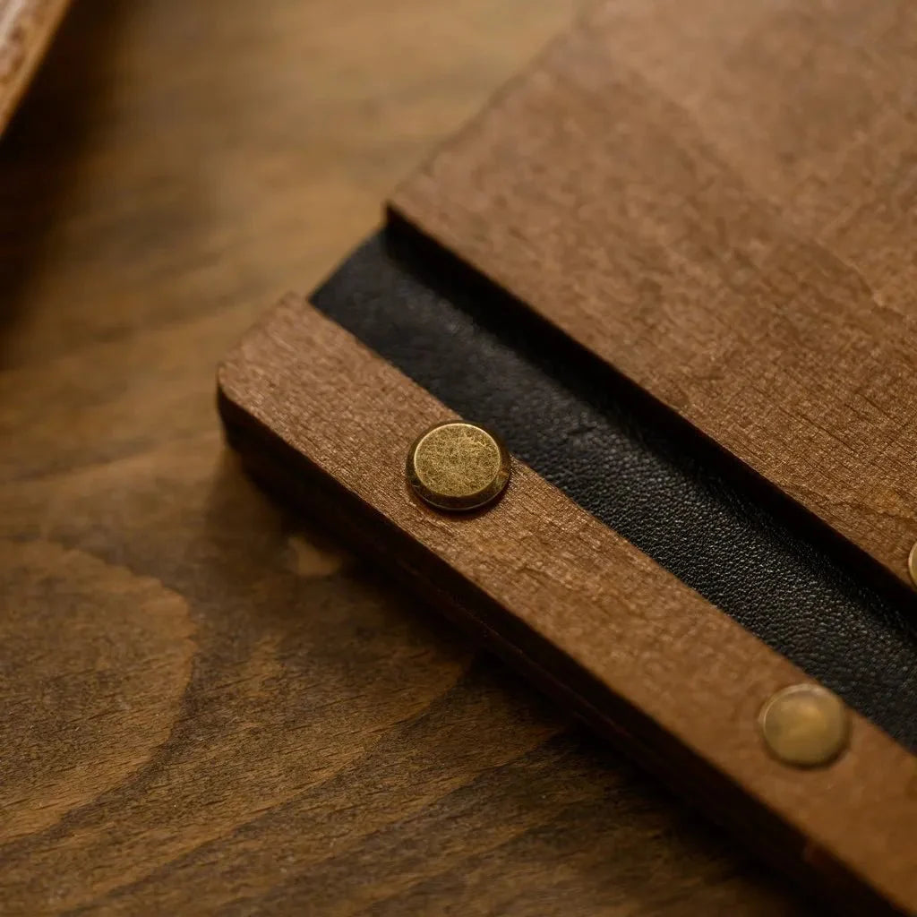 High-end restaurant menu books for an upscale setting.
