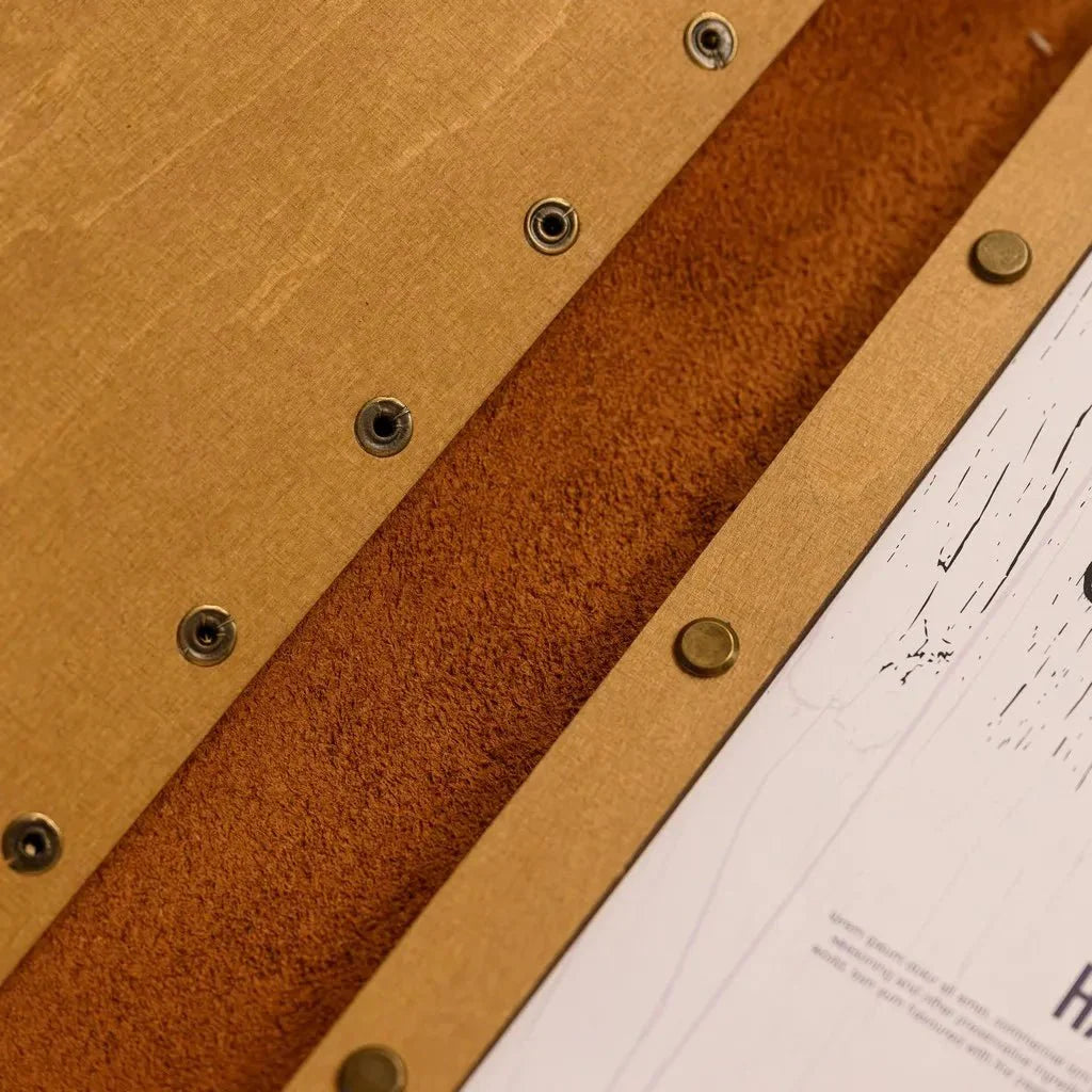 Functional menu sleeves for restaurants for easy handling.
