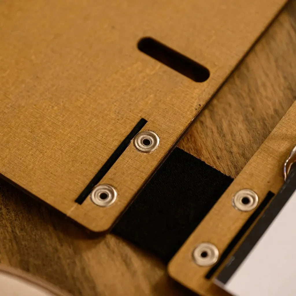 Eco-friendly menu booklet with sustainable materials.