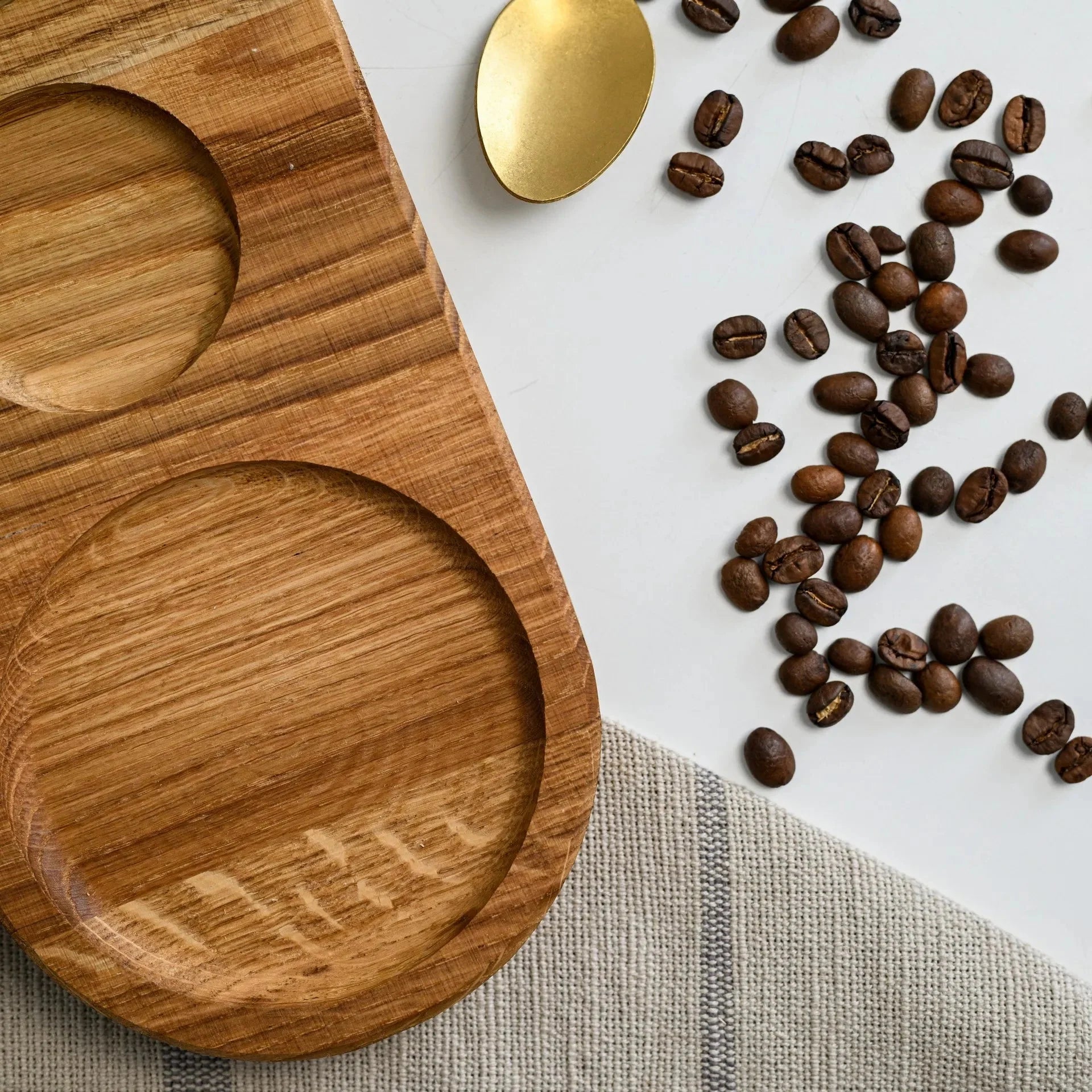 Wooden Serving Tray for Cafe (DP2) - inkohoreca - shop