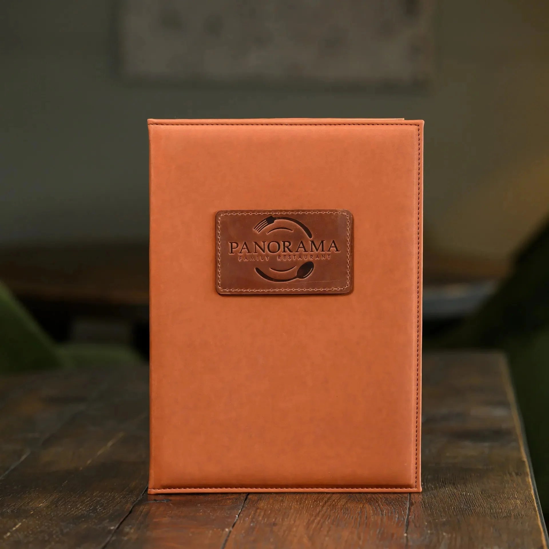 Faux Leather Menu Cover with hidden screws (FM02A4) - inkohoreca - shop
