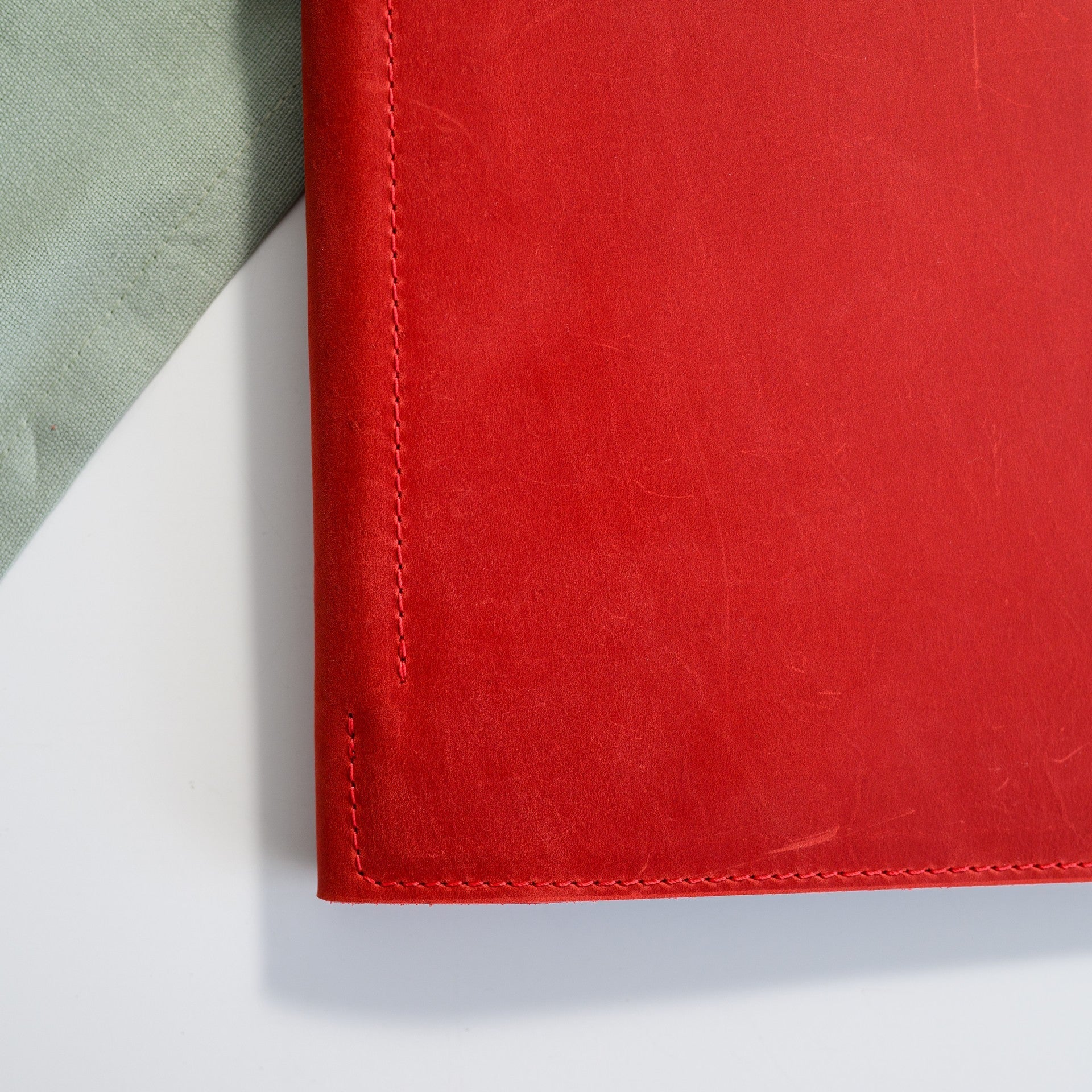 Hardcover Leather Menu Folder with Corner Mountings suitable for US Legal Sheets (LM08A1) - inkohoreca - shop
