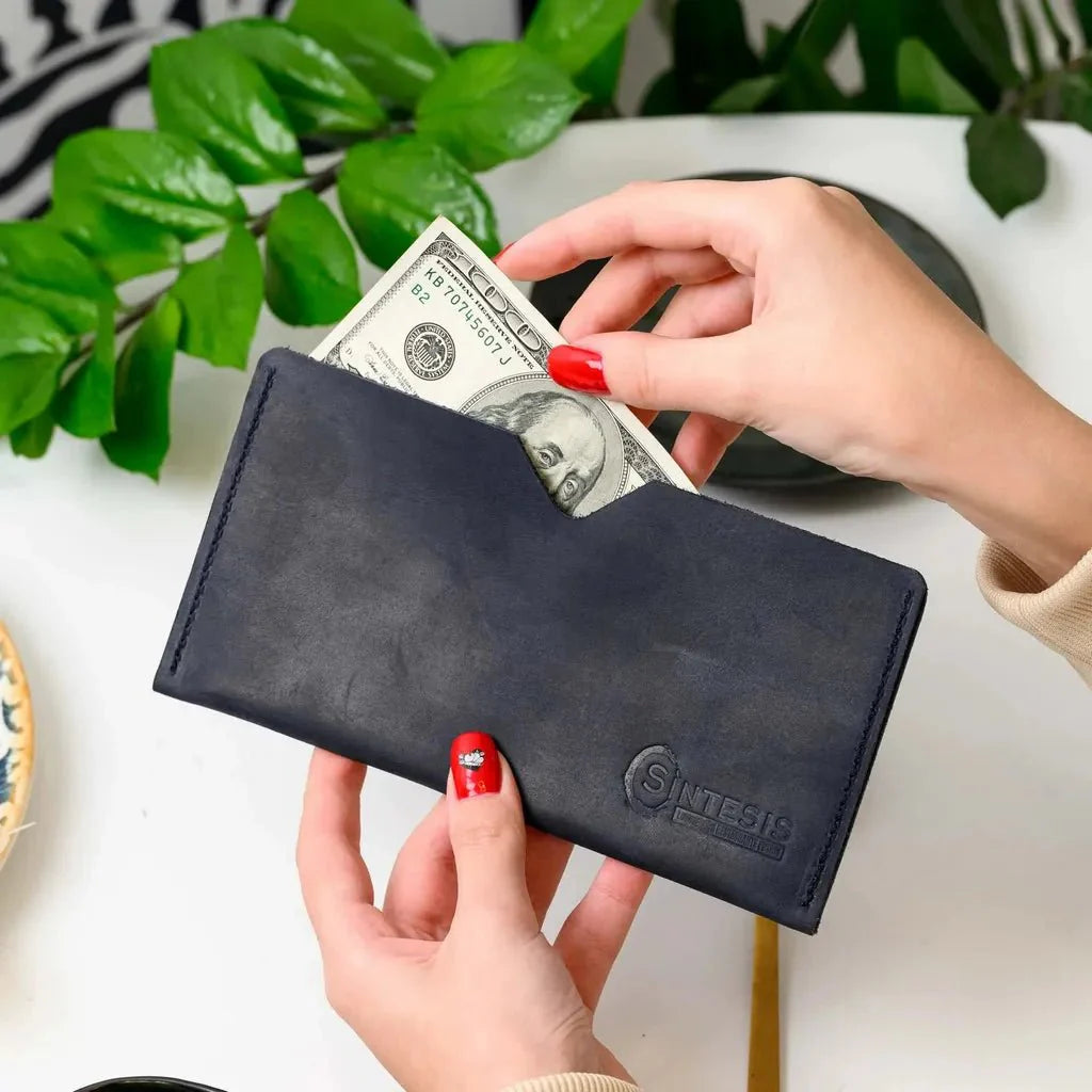 Leather Bill Holder Clutch (LH04) - inkohoreca - shop