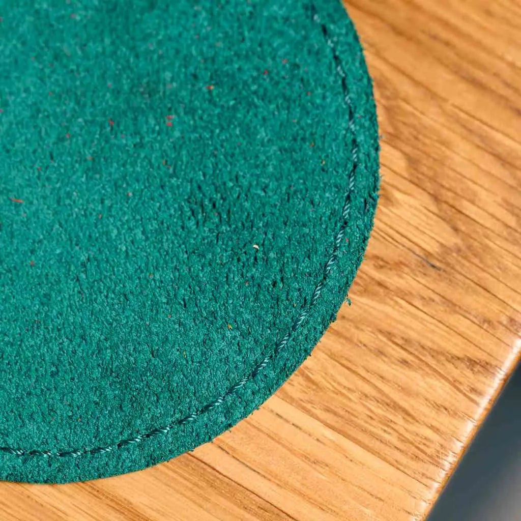 Підставки зі шкіри Crazy Horse, захист столу від плям та подряпин