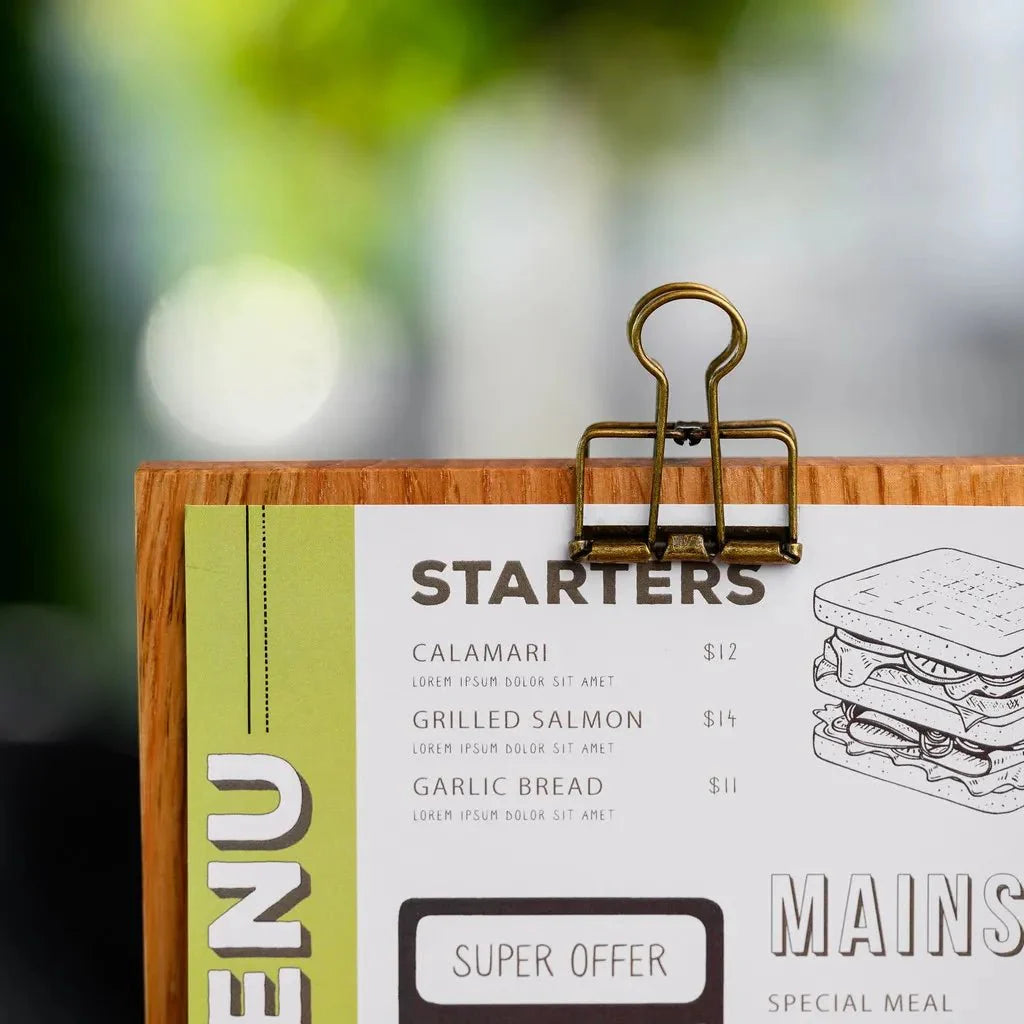 Table Stand Menu Holder for A5 sheets (TT415A5) - inkohoreca - shop