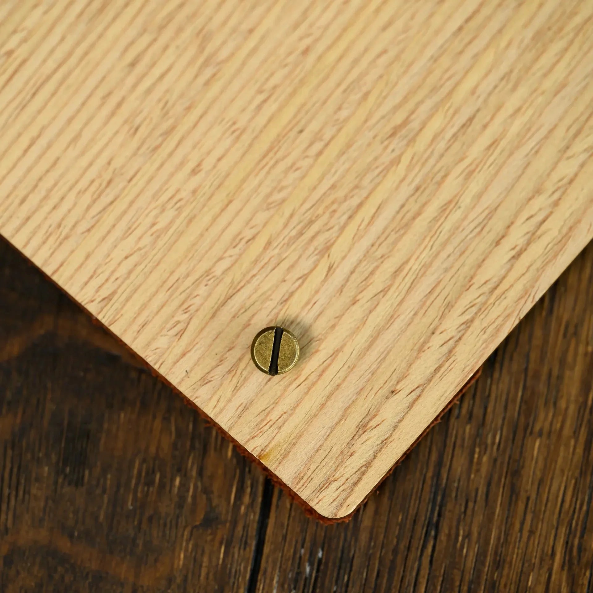 Veneered HDF Menu Board in Light Oak Colour - inkohoreca - shop