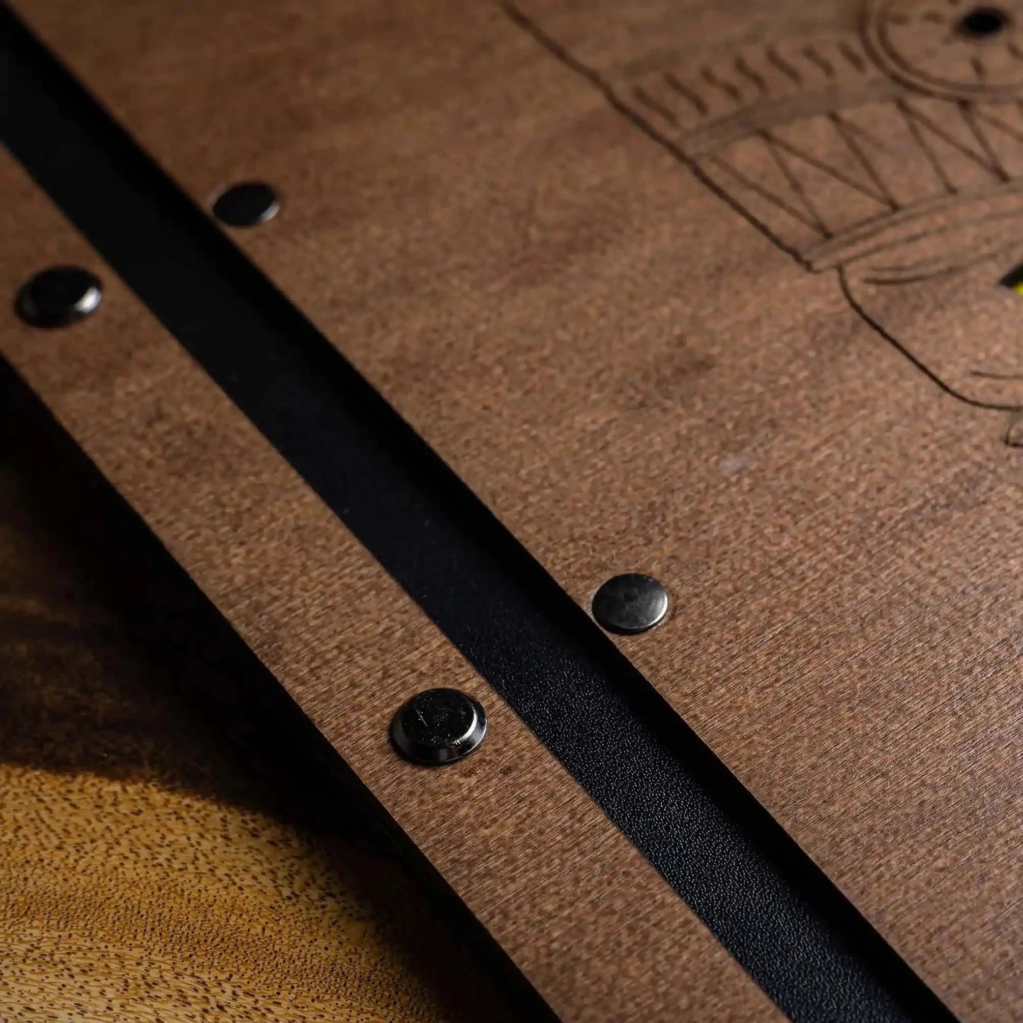 Wooden Menu Holder with Cut Through Cover (M01A21) - inkohoreca - shop