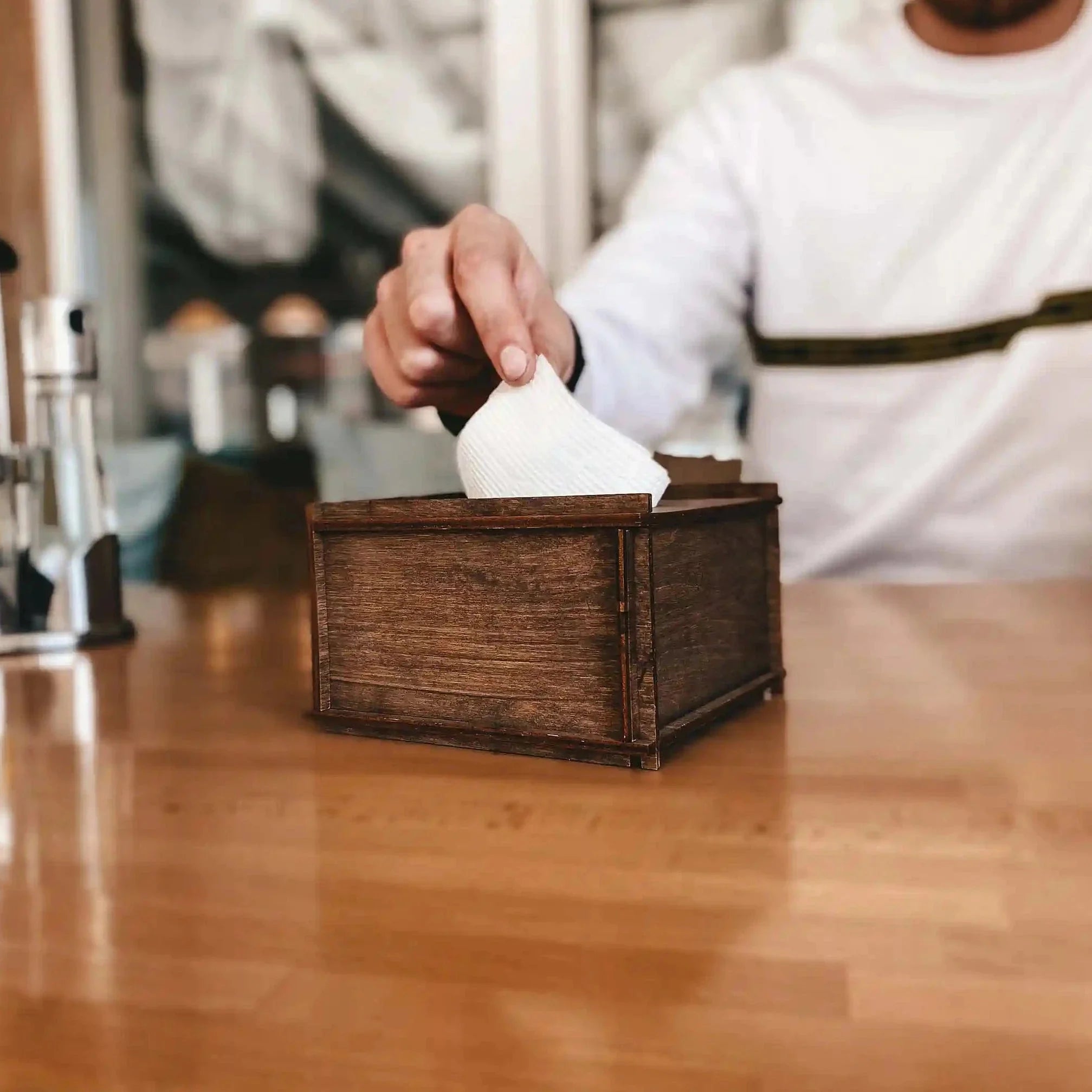 Wooden Napkin Holder - inkohoreca - shop